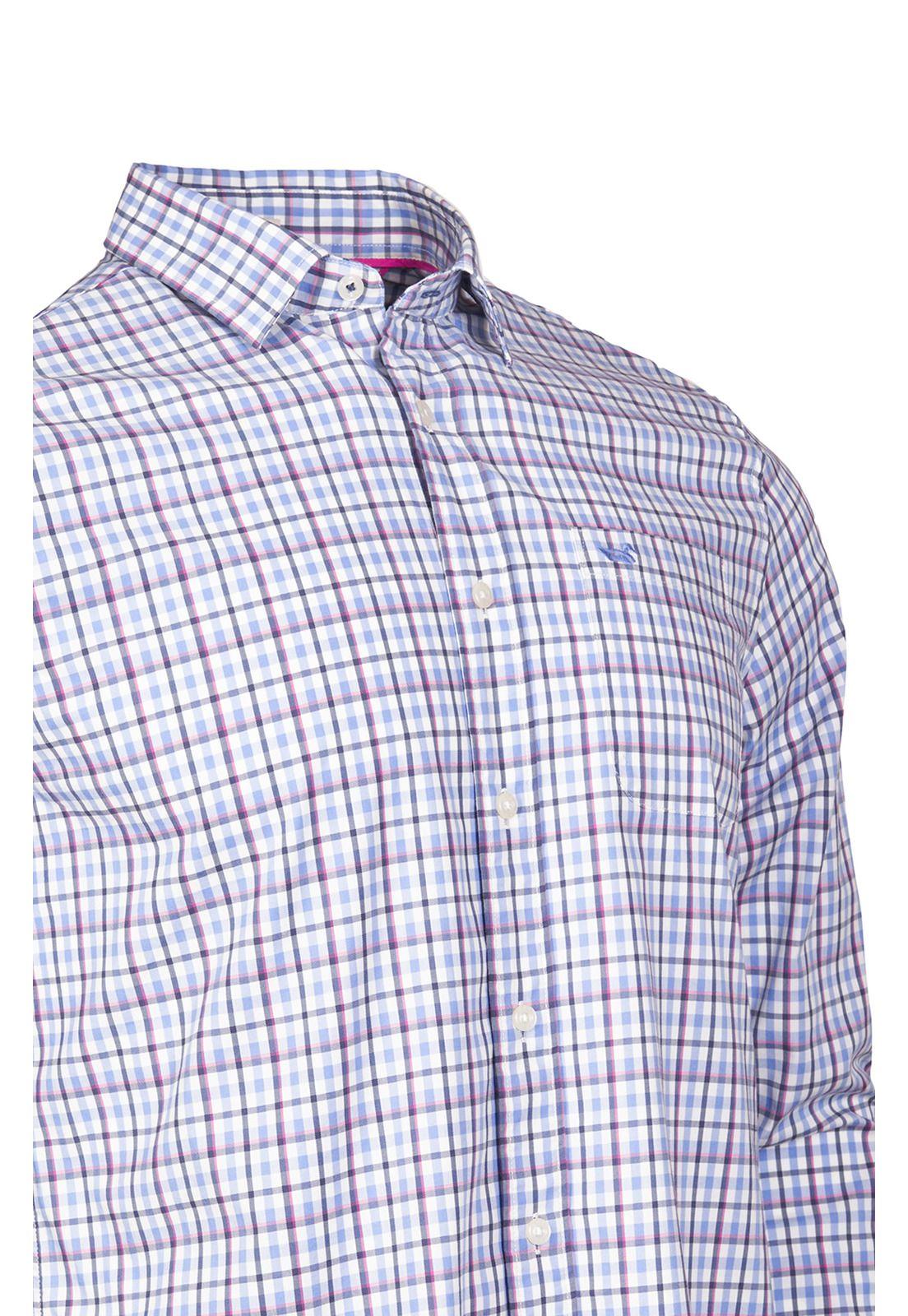 Camisa Algodón Orgánico Hombre Mild Azul-3