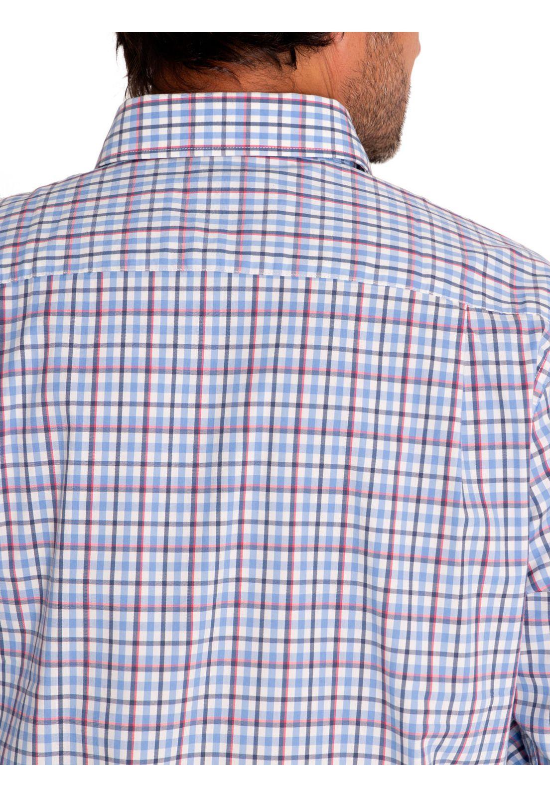 Camisa Algodón Orgánico Hombre Mild Azul-8