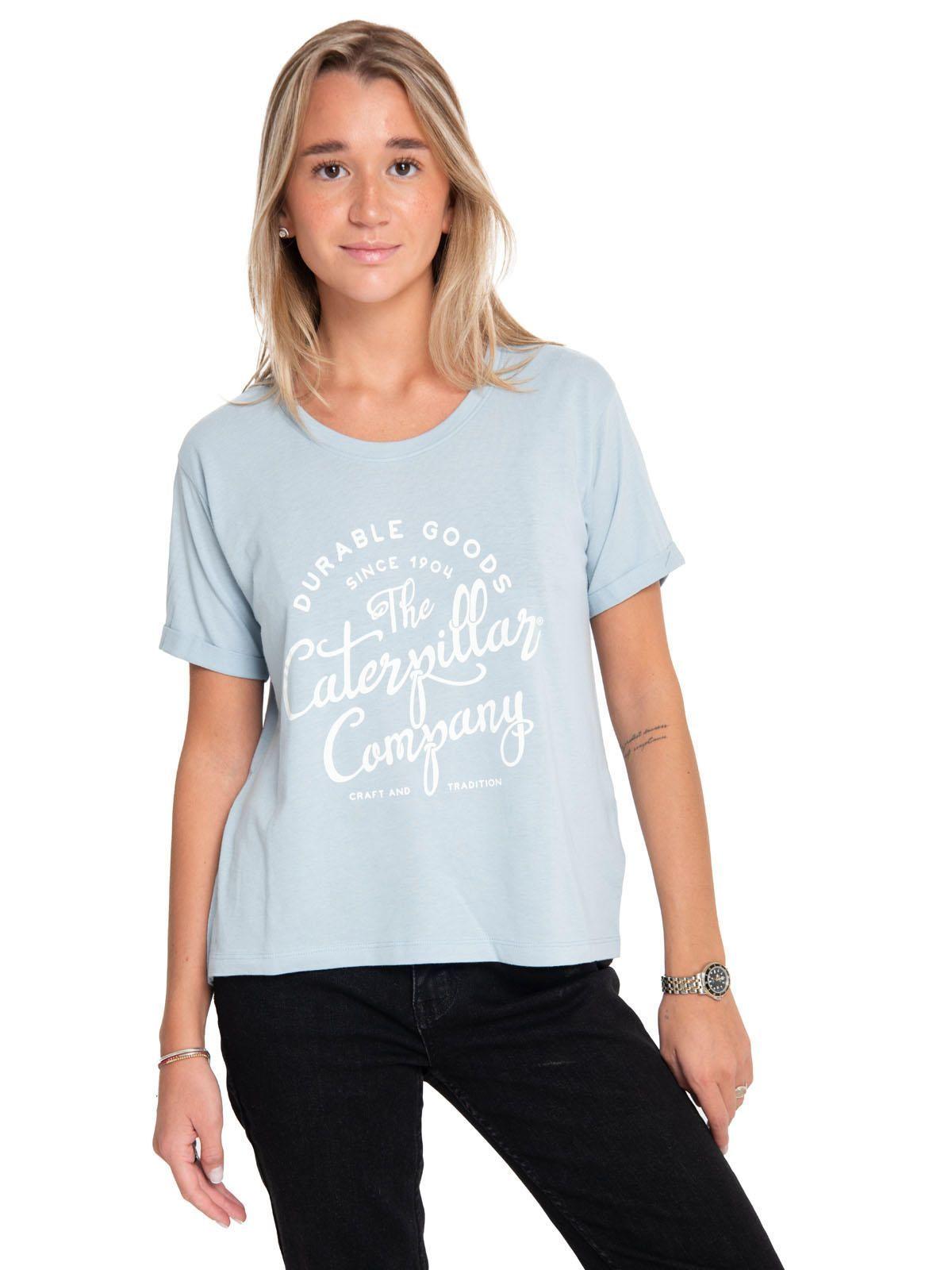 Polera Manga Corta Mujer Novelty Droptail Azul-0