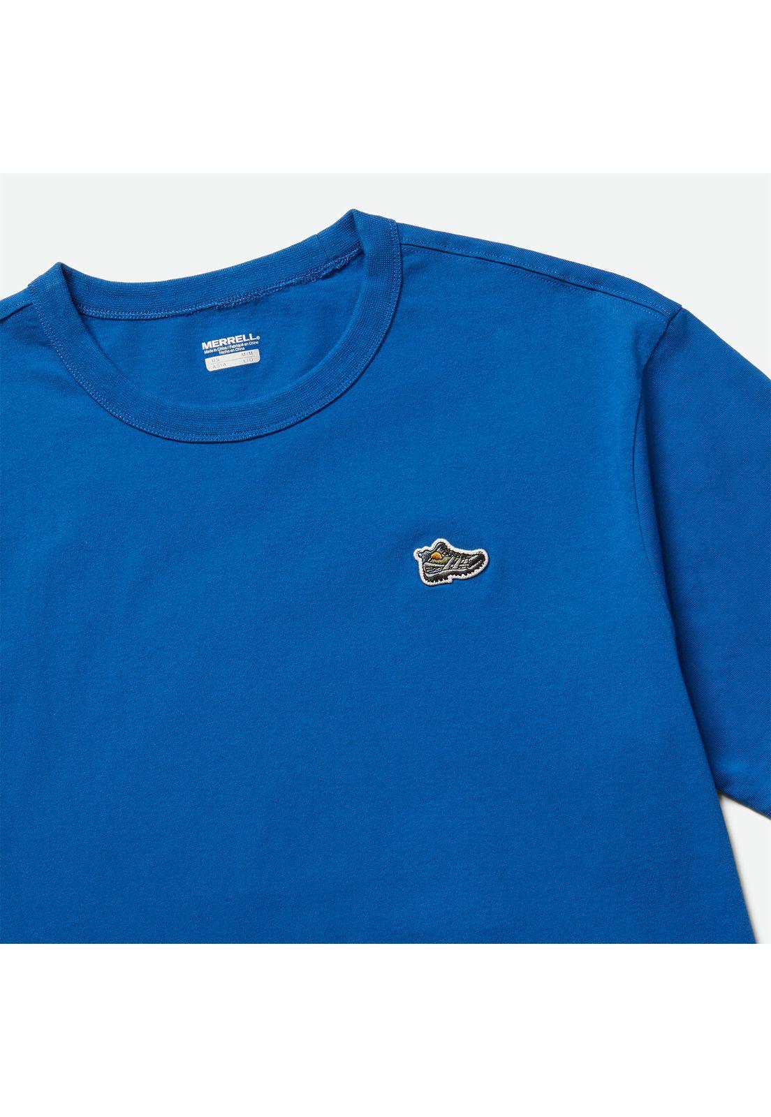 Polera Hombre Moab Icon Tee Azul-1