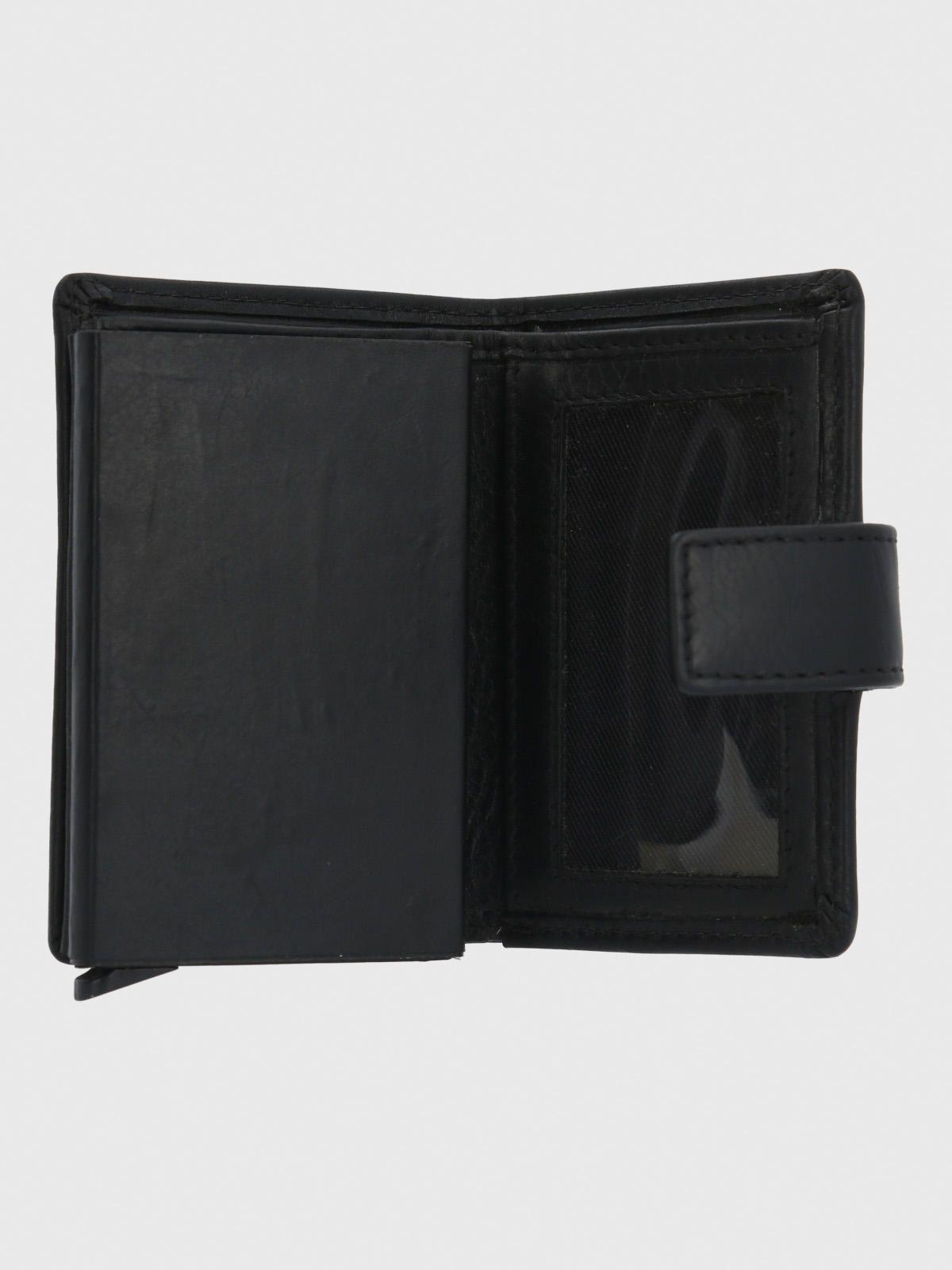 Tarjetero Cuero Hombre Ty Cardslide Negro-3