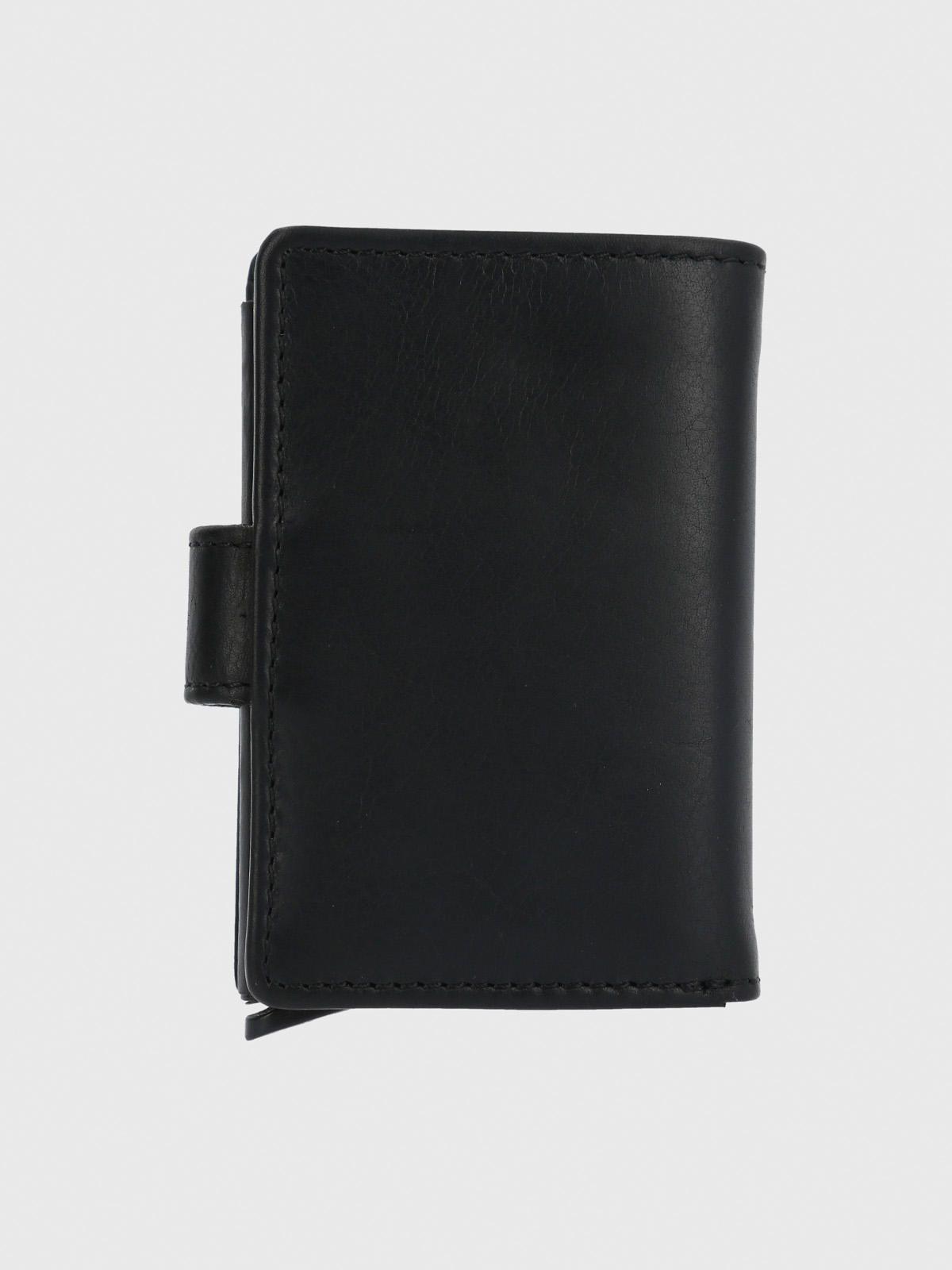 Tarjetero Cuero Hombre Ty Cardslide Negro-1