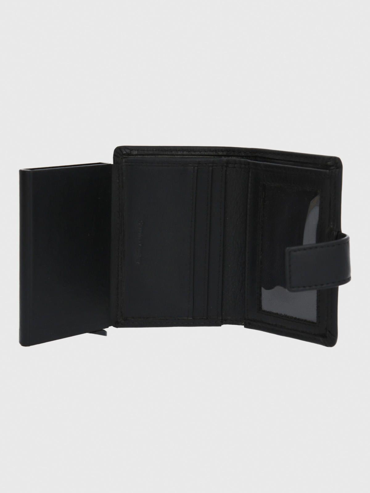 Tarjetero Cuero Hombre Ty Cardslide Negro-2