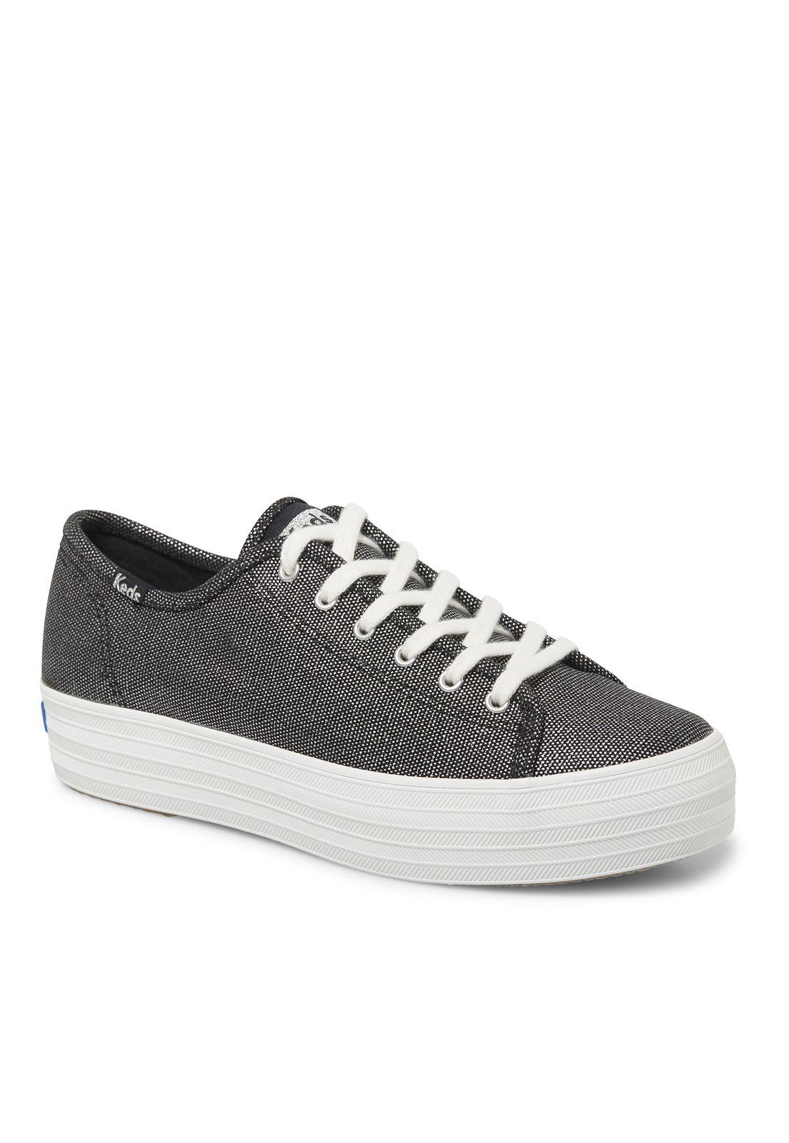 Zapatilla Mujer Triple Kick Metallic Gris -1