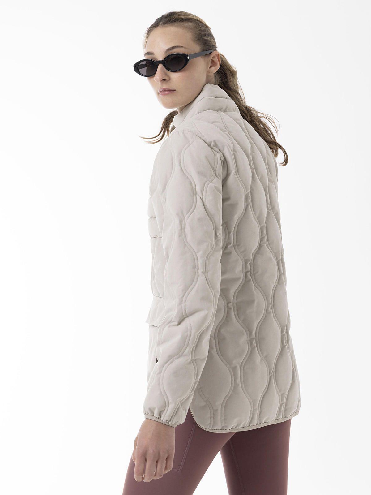 Chaqueta Mujer Softcore Quilted Beige-5