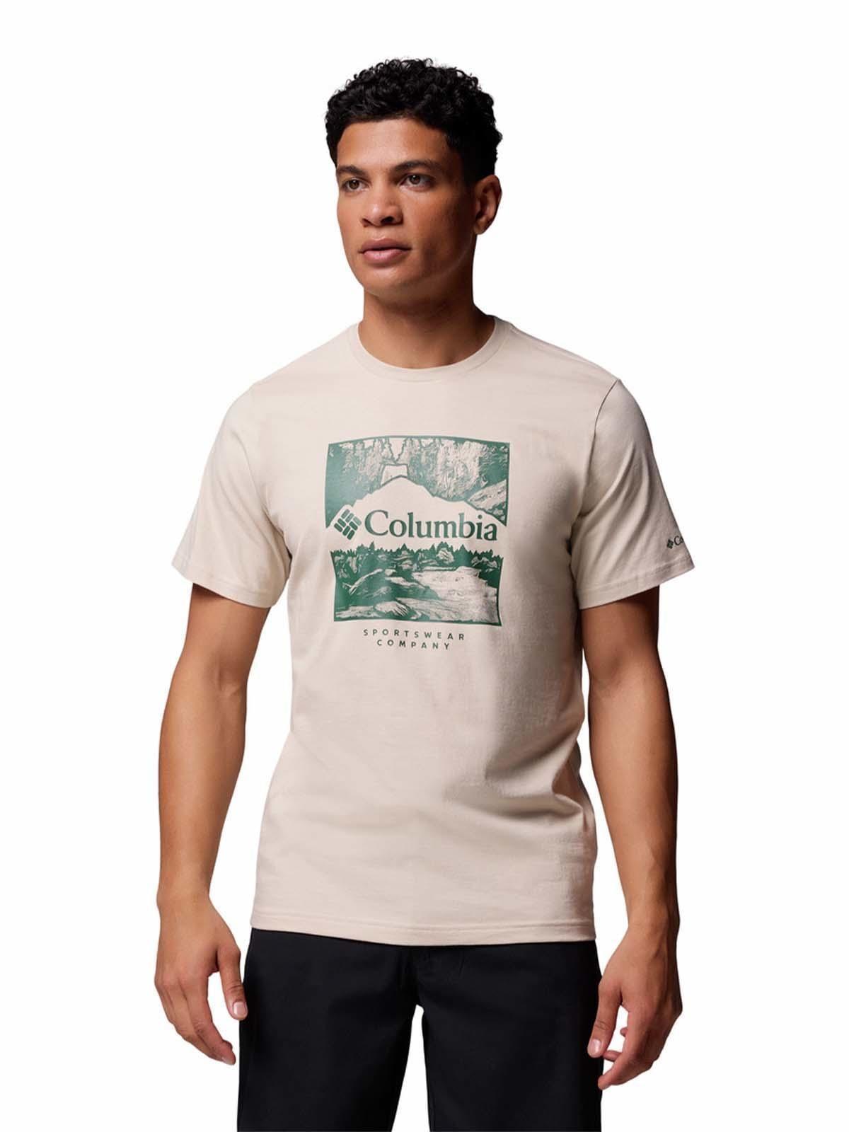 Polera M/C Hombre CSC Seasonal Logo Gris-0