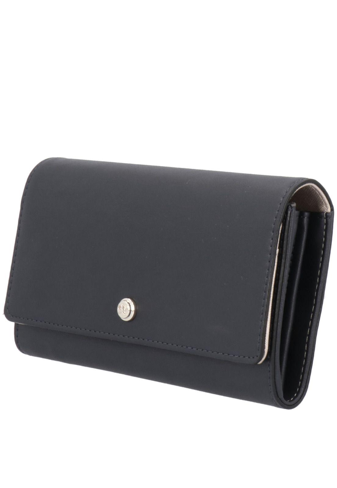 Billetera Whitley Slg Check Se Negro Mujer-1