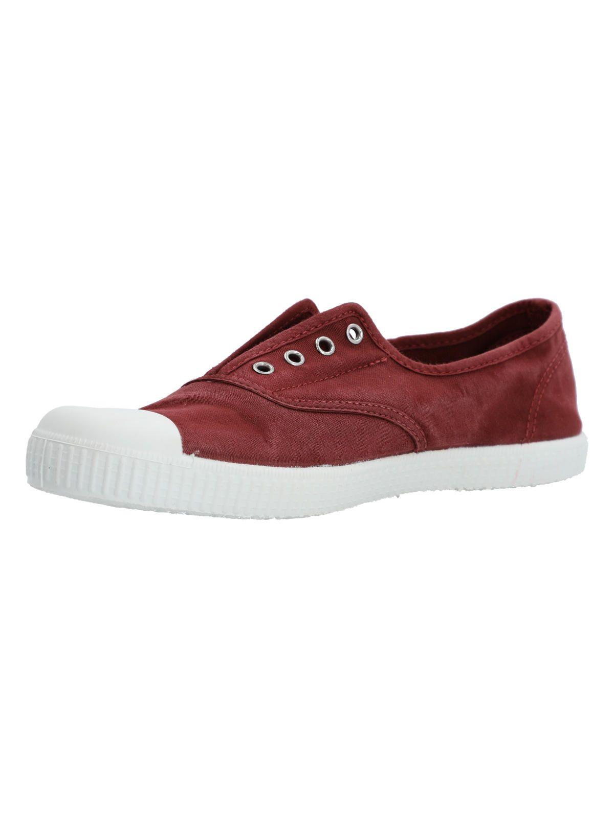 Zapatilla Mujer Greece Burdeo-4