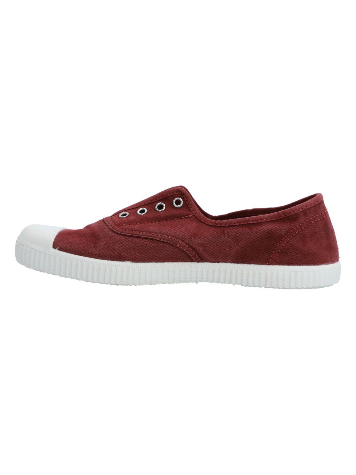 Zapatilla Mujer Greece Burdeo-5