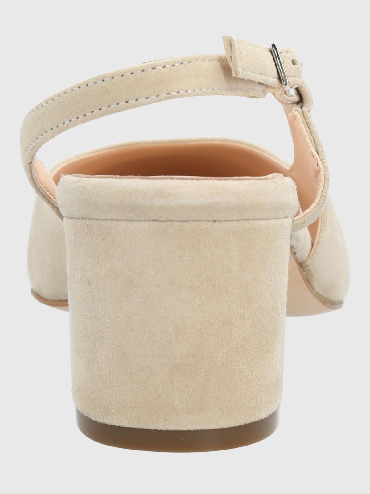 Zapato Vestir Mujer Cuero Paty Beige-6