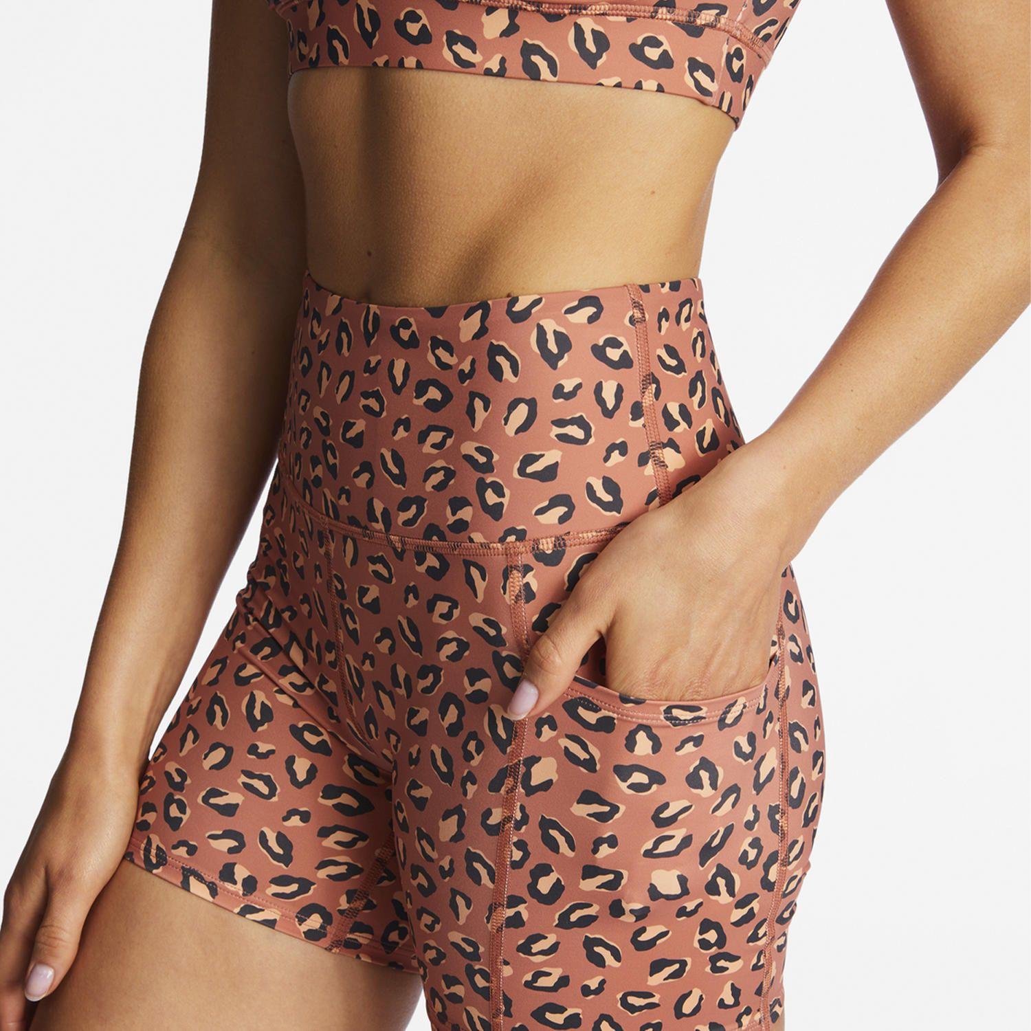 Calza Mujer Smmt B Bk Short Bdy Terracota-5