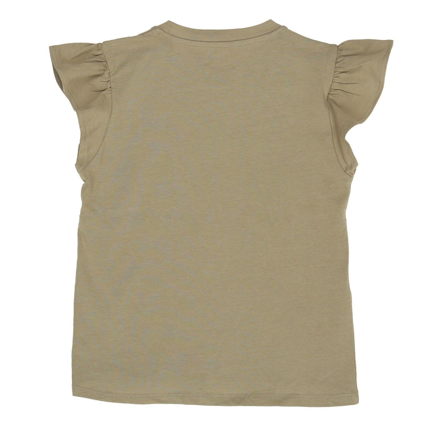 Polera M/C Niña Girl Power Beige-1