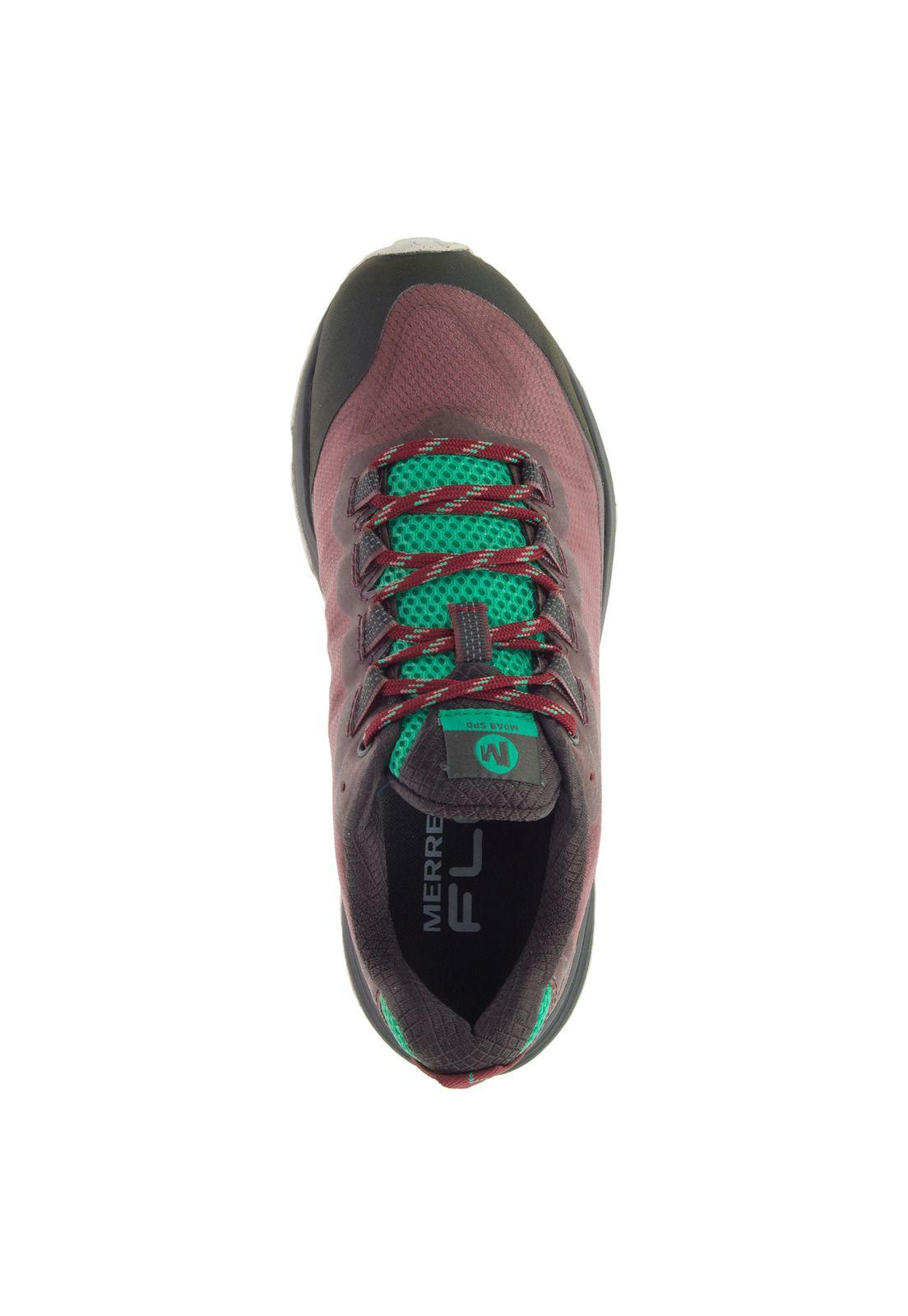 Zapatilla Mujer Moab Speed Morado-4