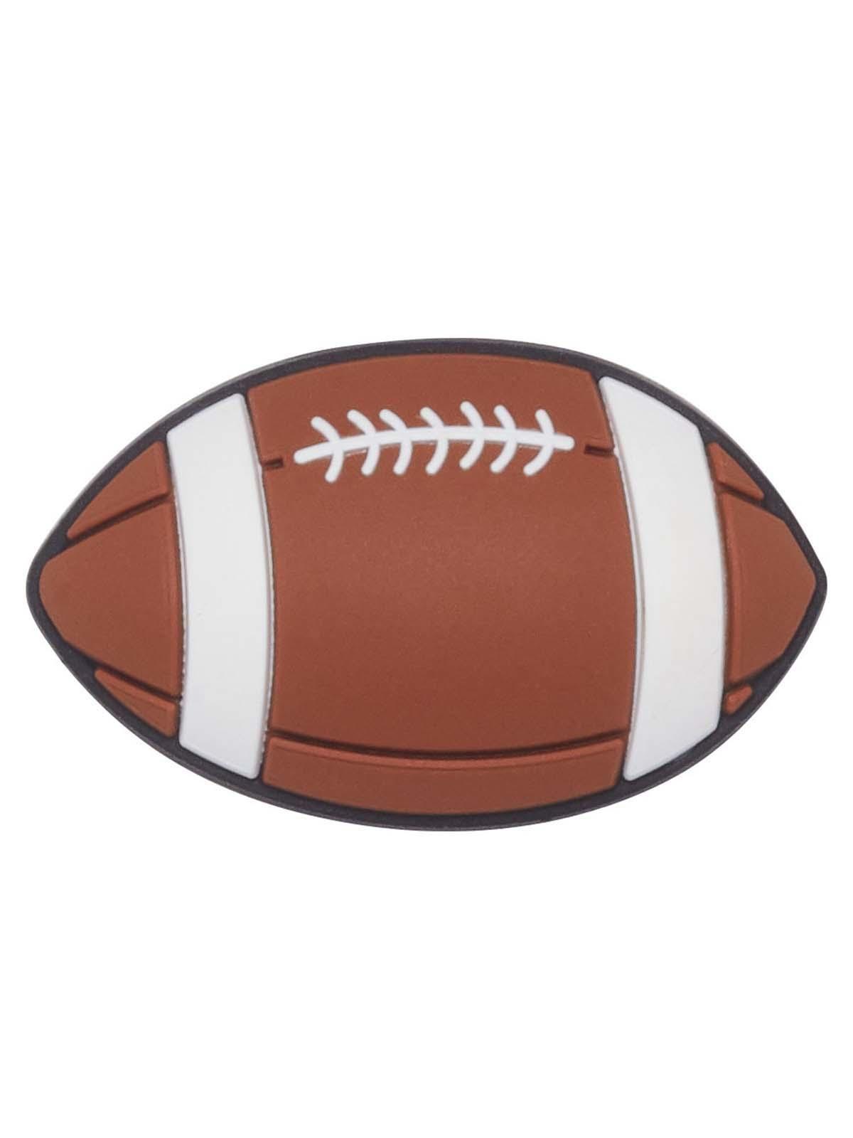 Jibbitz Crocs Pelota Rugby Café-0