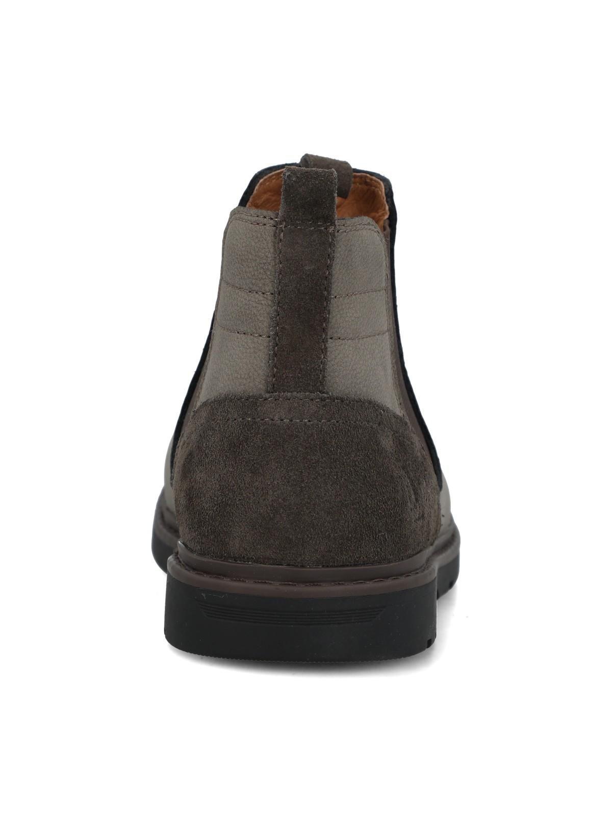 Botin Cuero Niño Numo Gris-6