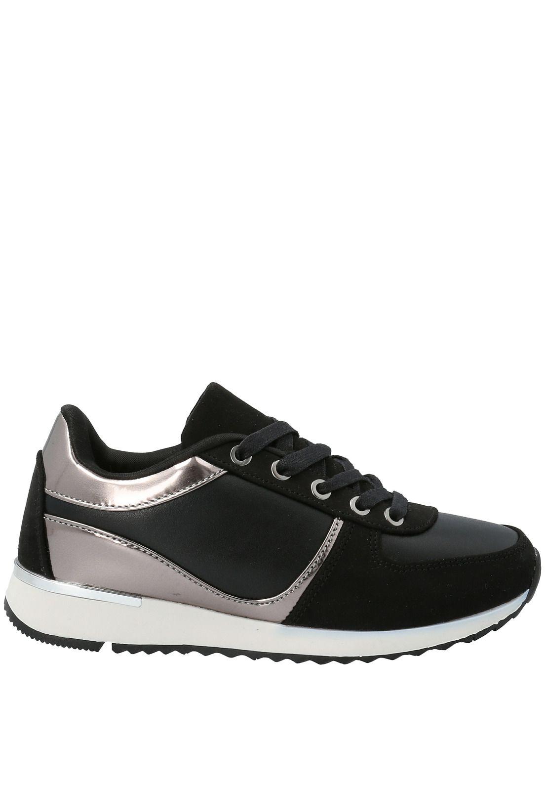 Zapatilla Mujer Hamilton Negro-0