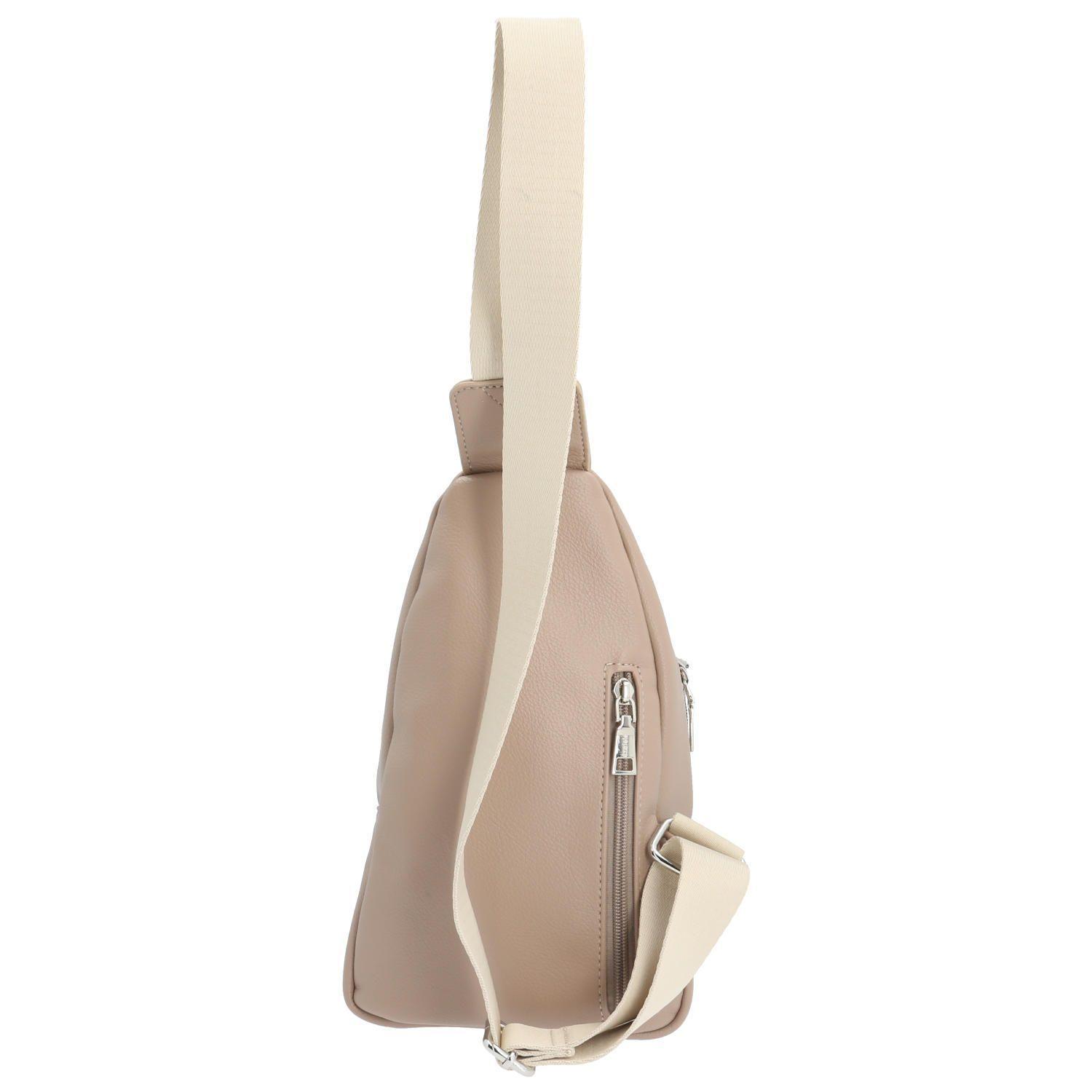 Cartera bandolera Ingo Cross Beige Oscuro Mujer-2
