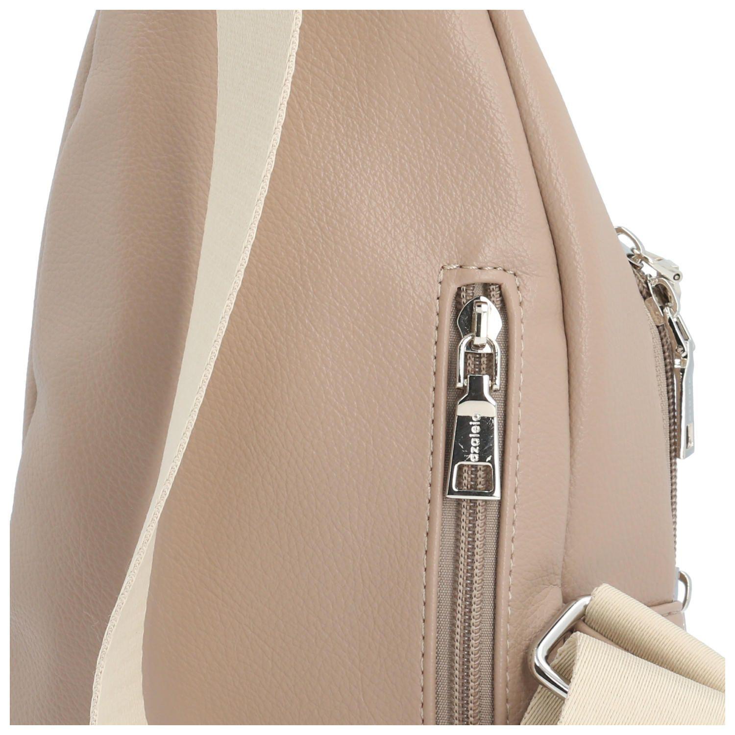 Cartera bandolera Ingo Cross Beige Oscuro Mujer-3