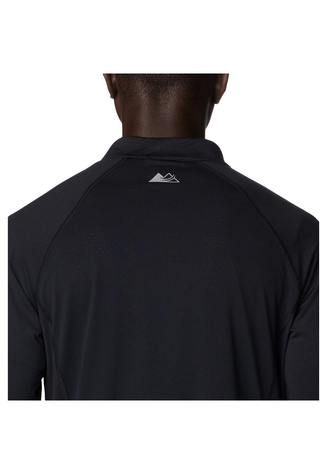 Polera M/L M Endless Trail 1/2 Negro Hombre-6