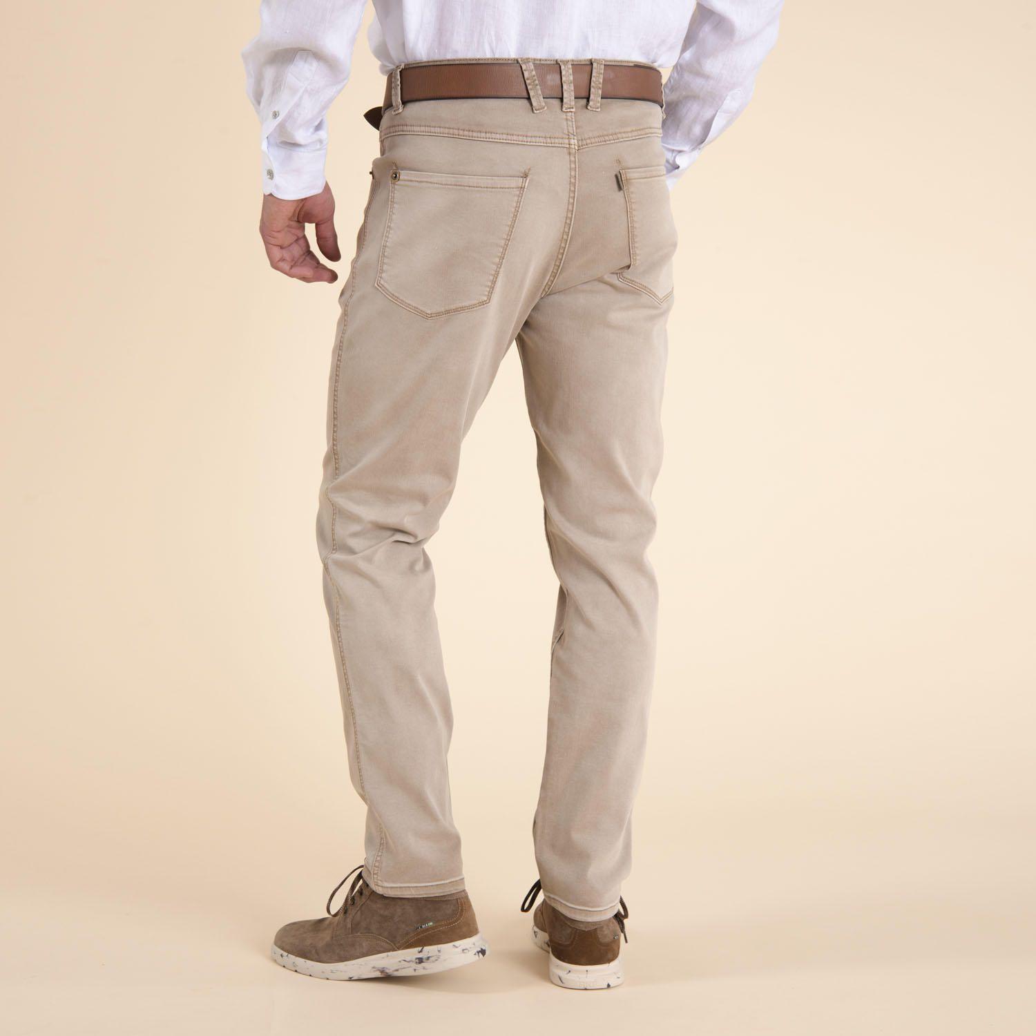 Jeans Hombre Baycolor Beige-3