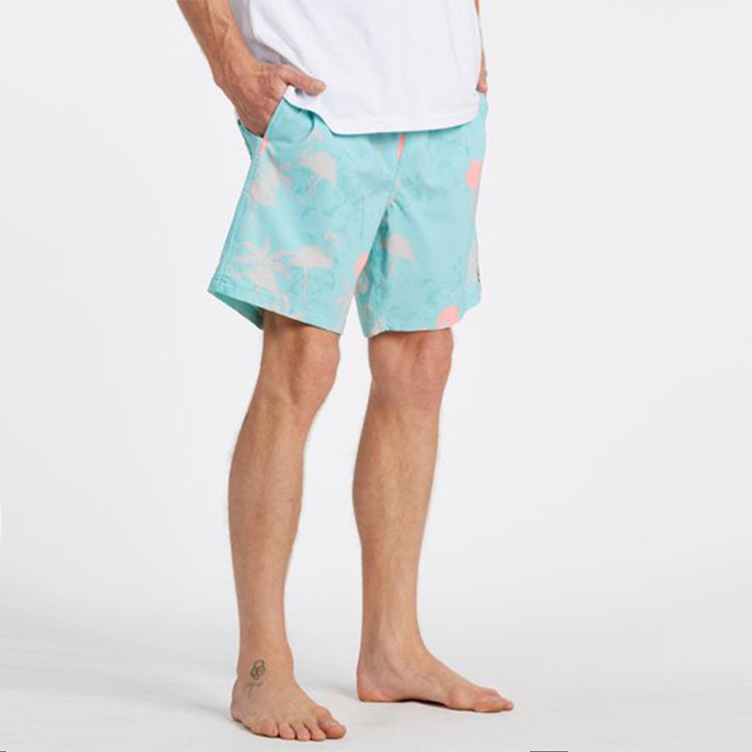 Traje De Baño  Sundays Layback Turquesa Hombre-4