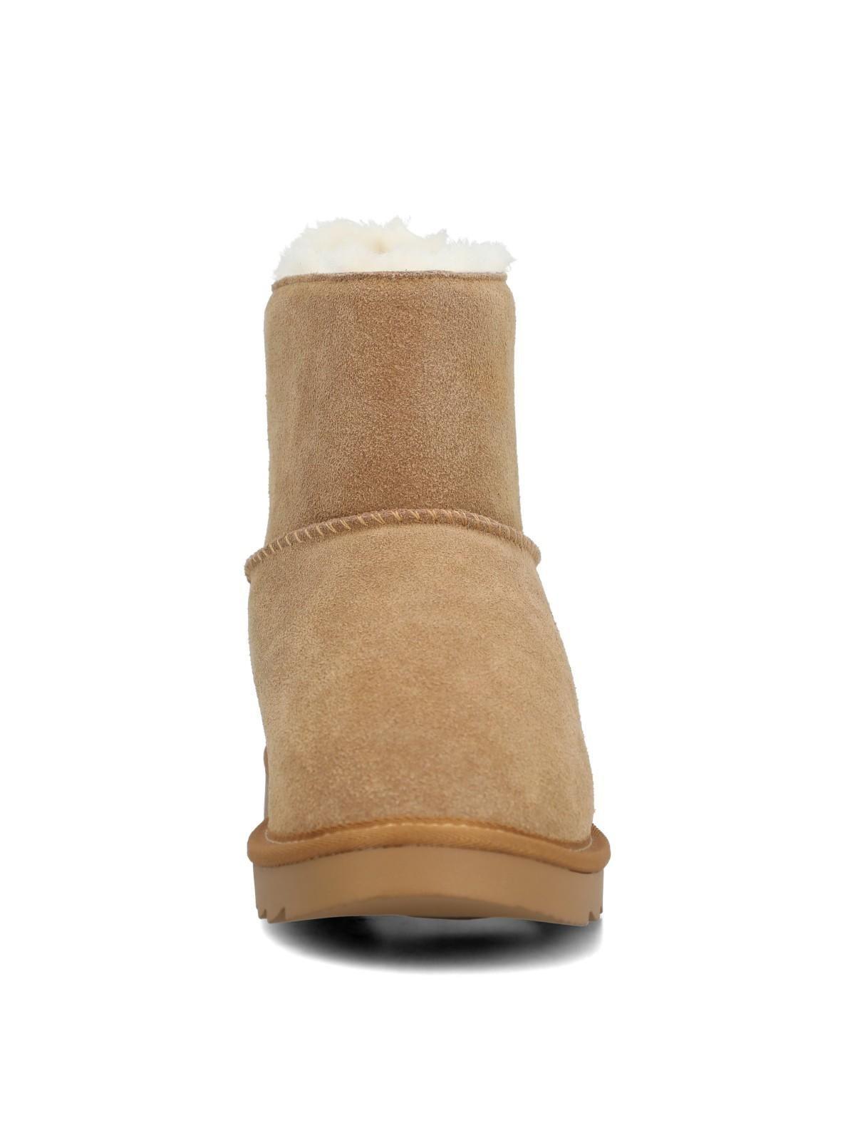 Bota Cuero Niña Frozt Café Claro-3