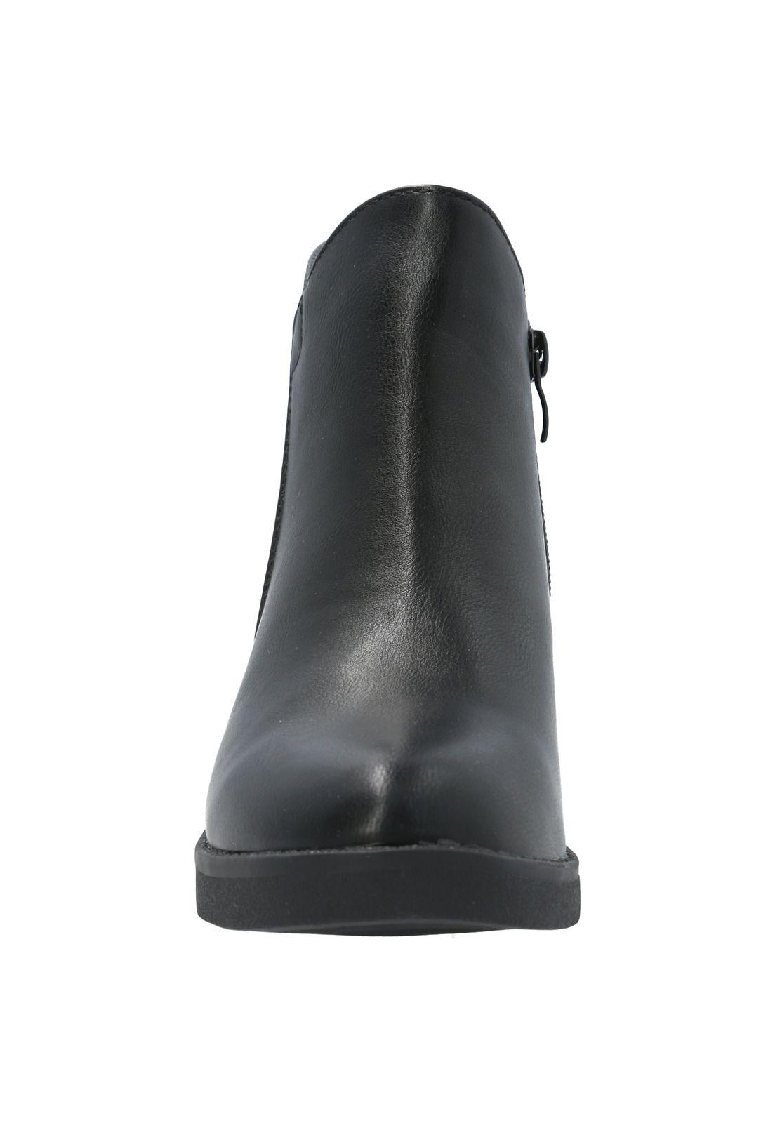 Botín Mujer Giani Negro-1