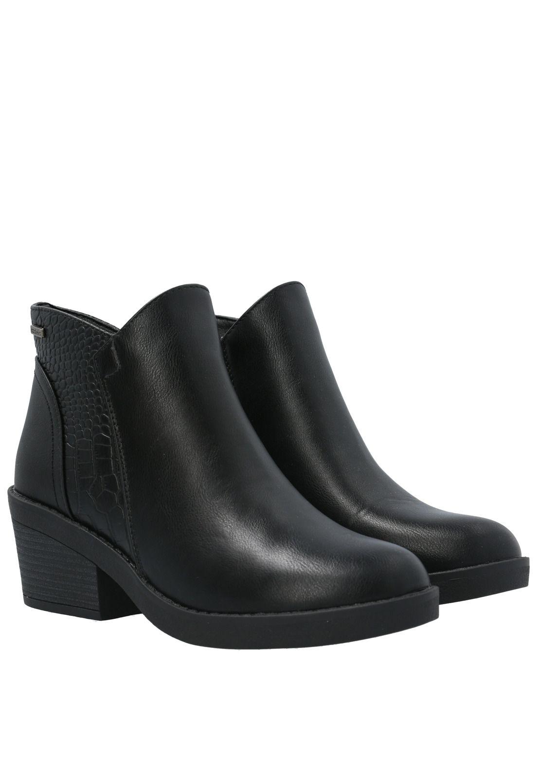 Botín Mujer Giani Negro-6