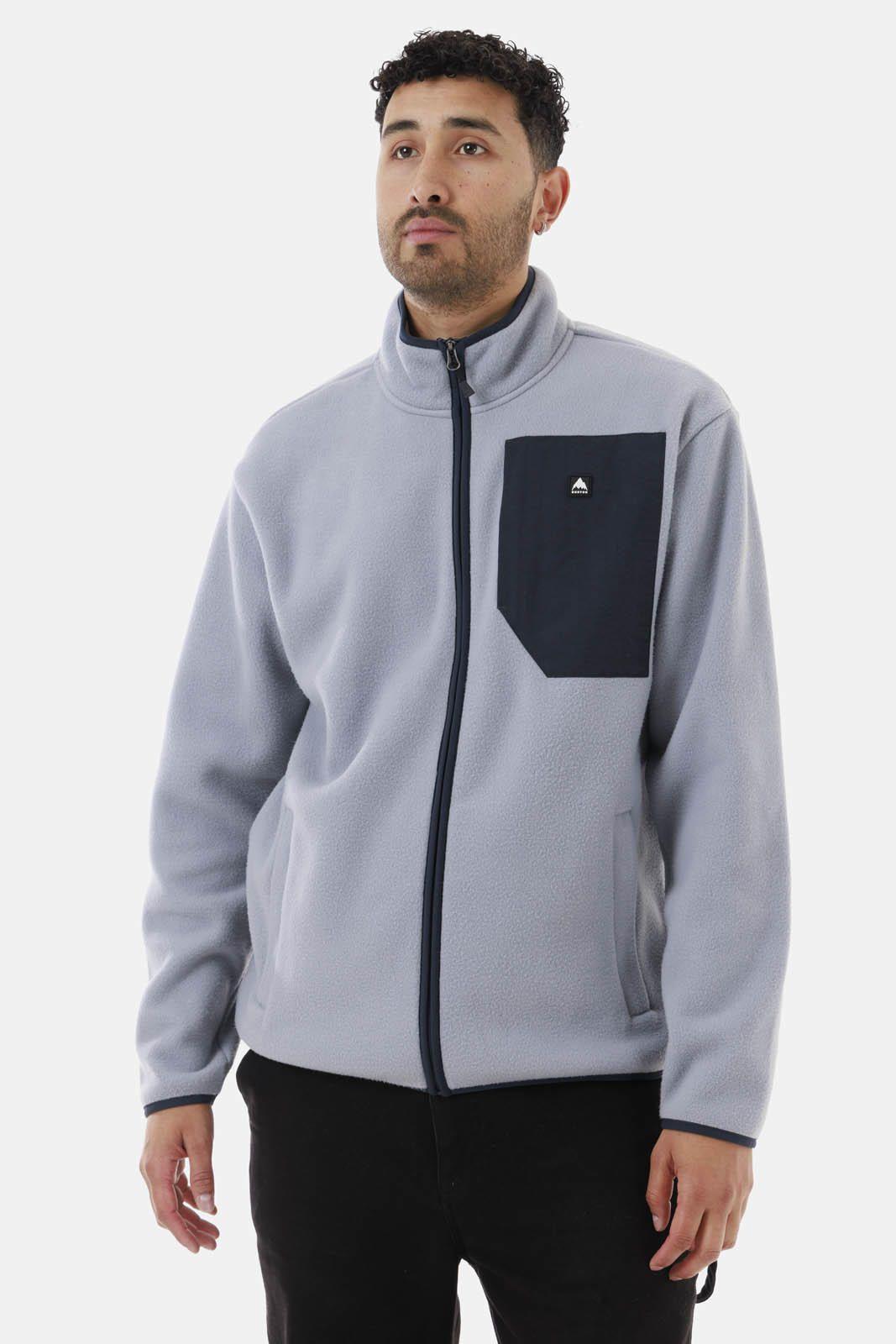 Polar Hombre Cinder Full-Zip Gris Claro-0