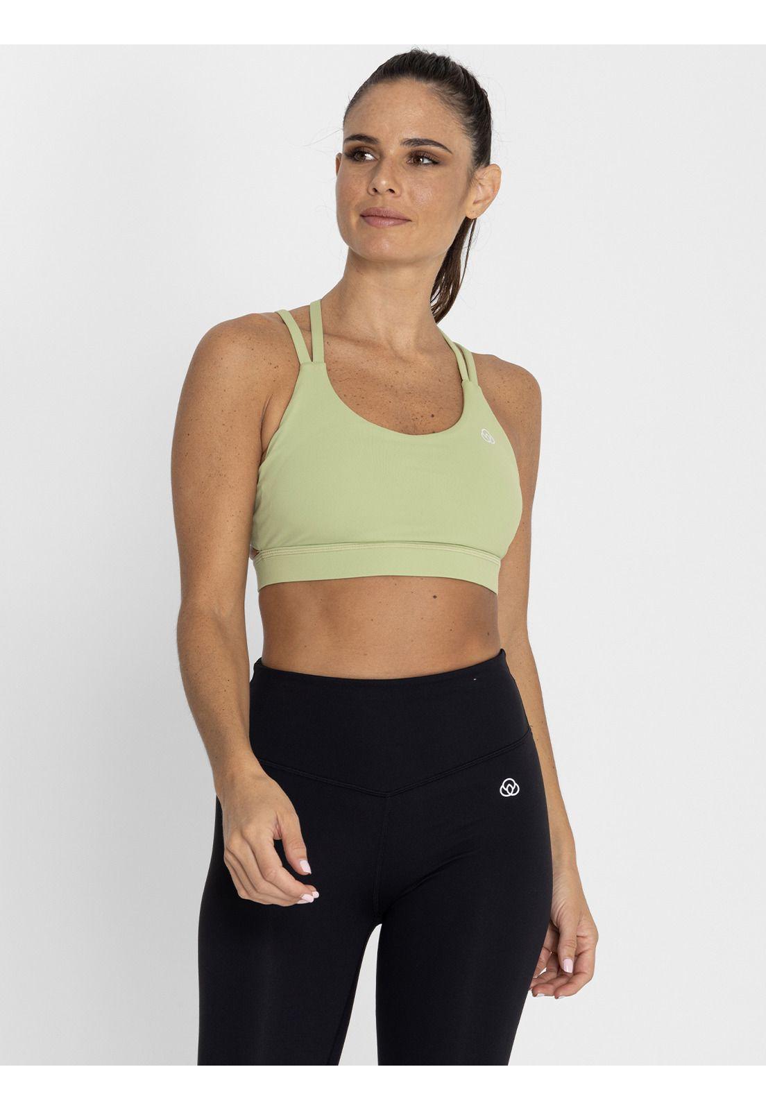 Peto Deportivo Bra Laura Verde Claro Mujer-0