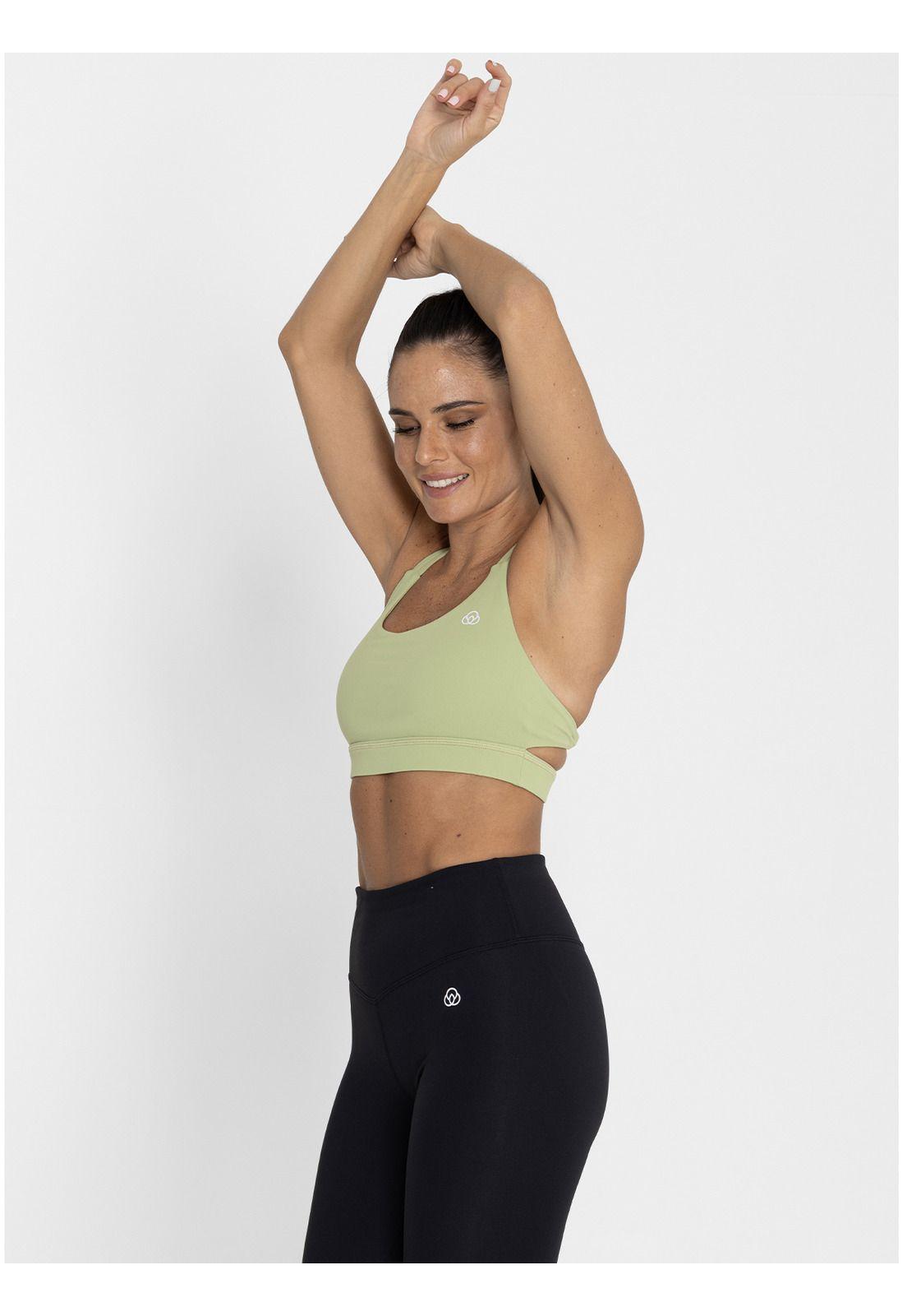 Peto Deportivo Bra Laura Verde Claro Mujer-3