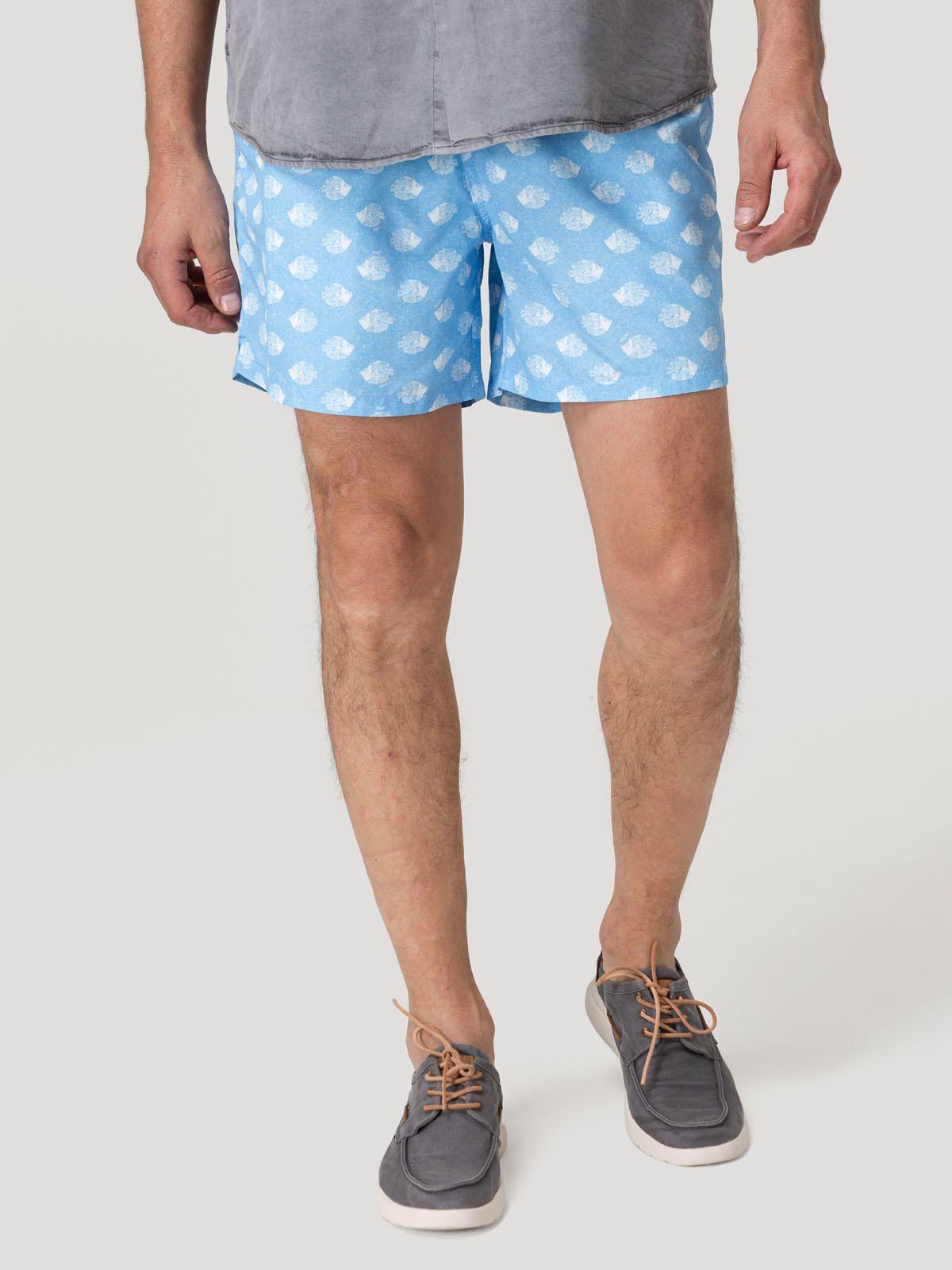 Traje De Baño Hombre Izam Celeste-4