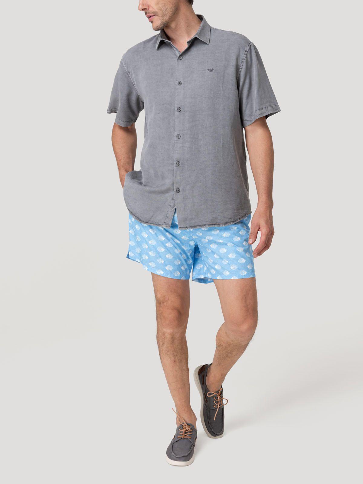 Traje De Baño Hombre Izam Celeste-8