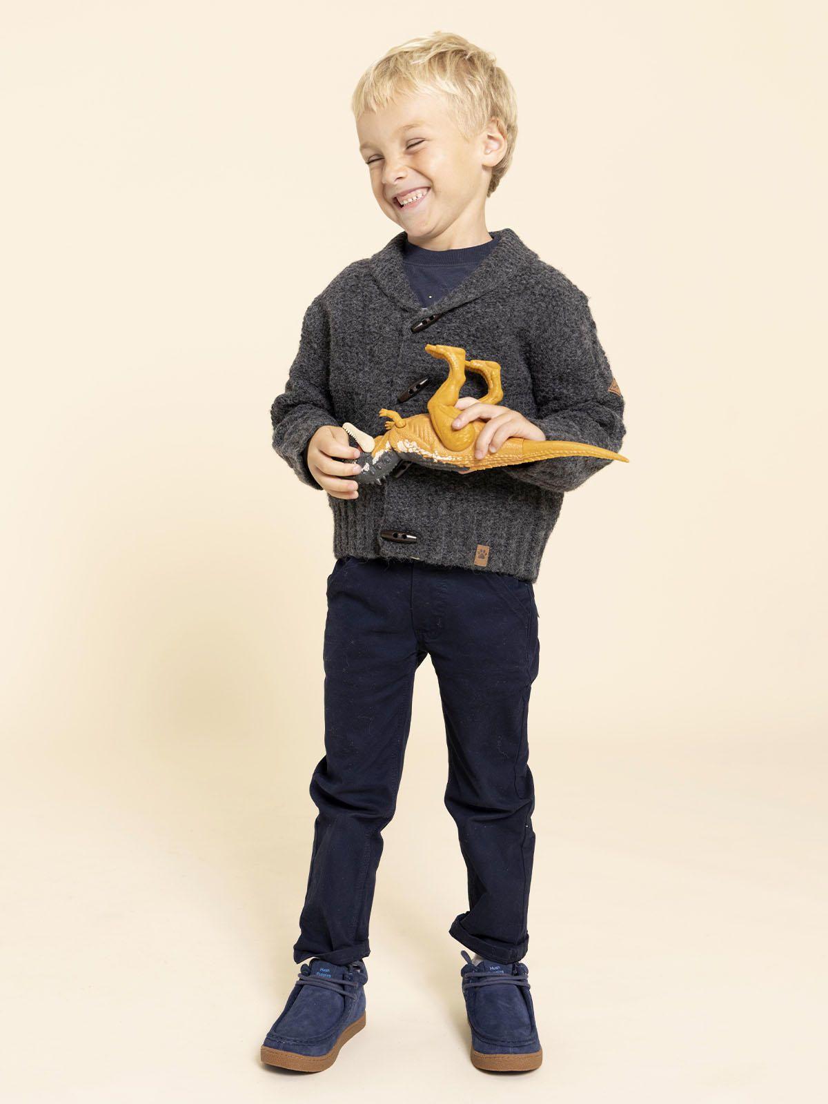 Botin Cuero Winnie Niño Azul-3