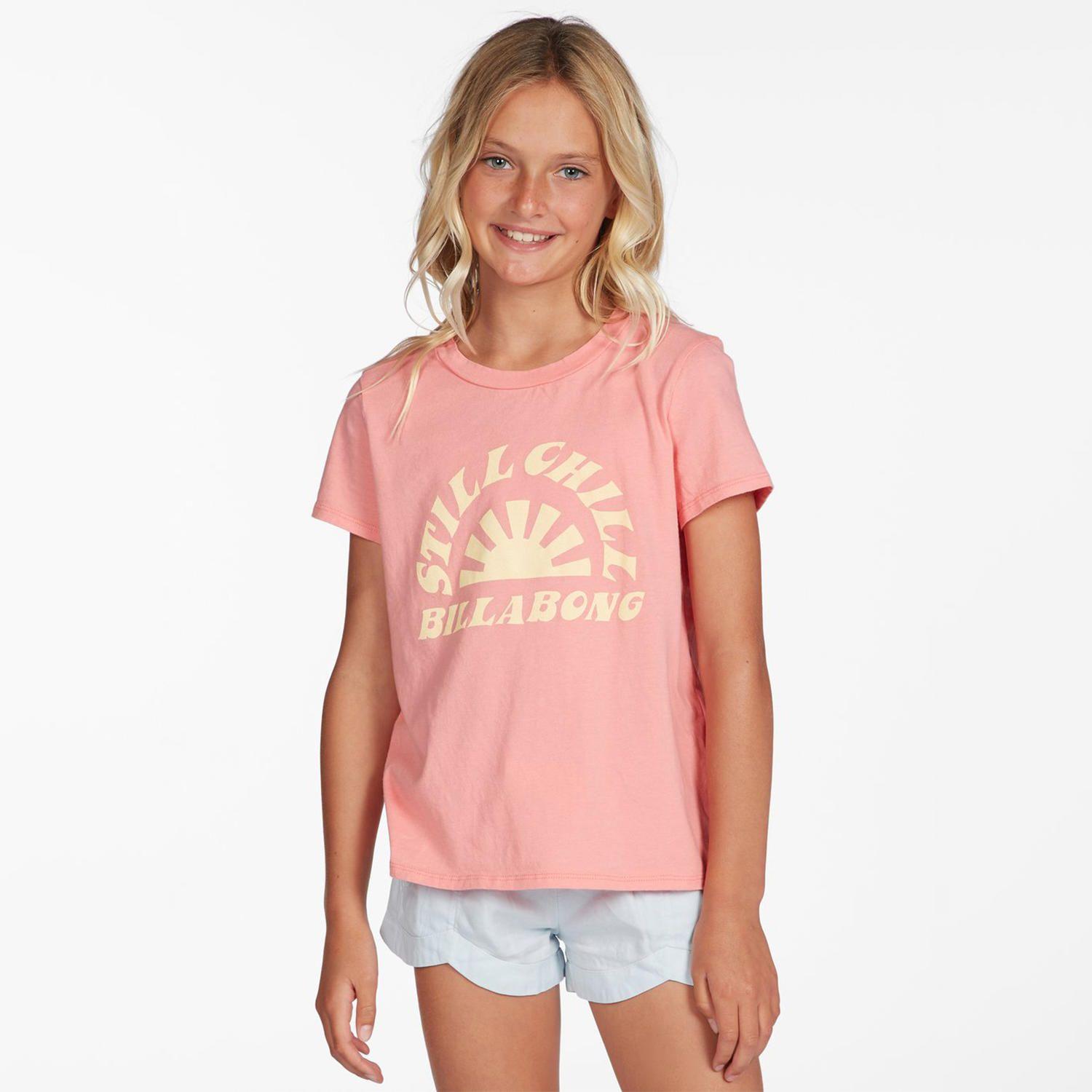Polera M/C Niña Still Chill G Tees Rosado-0
