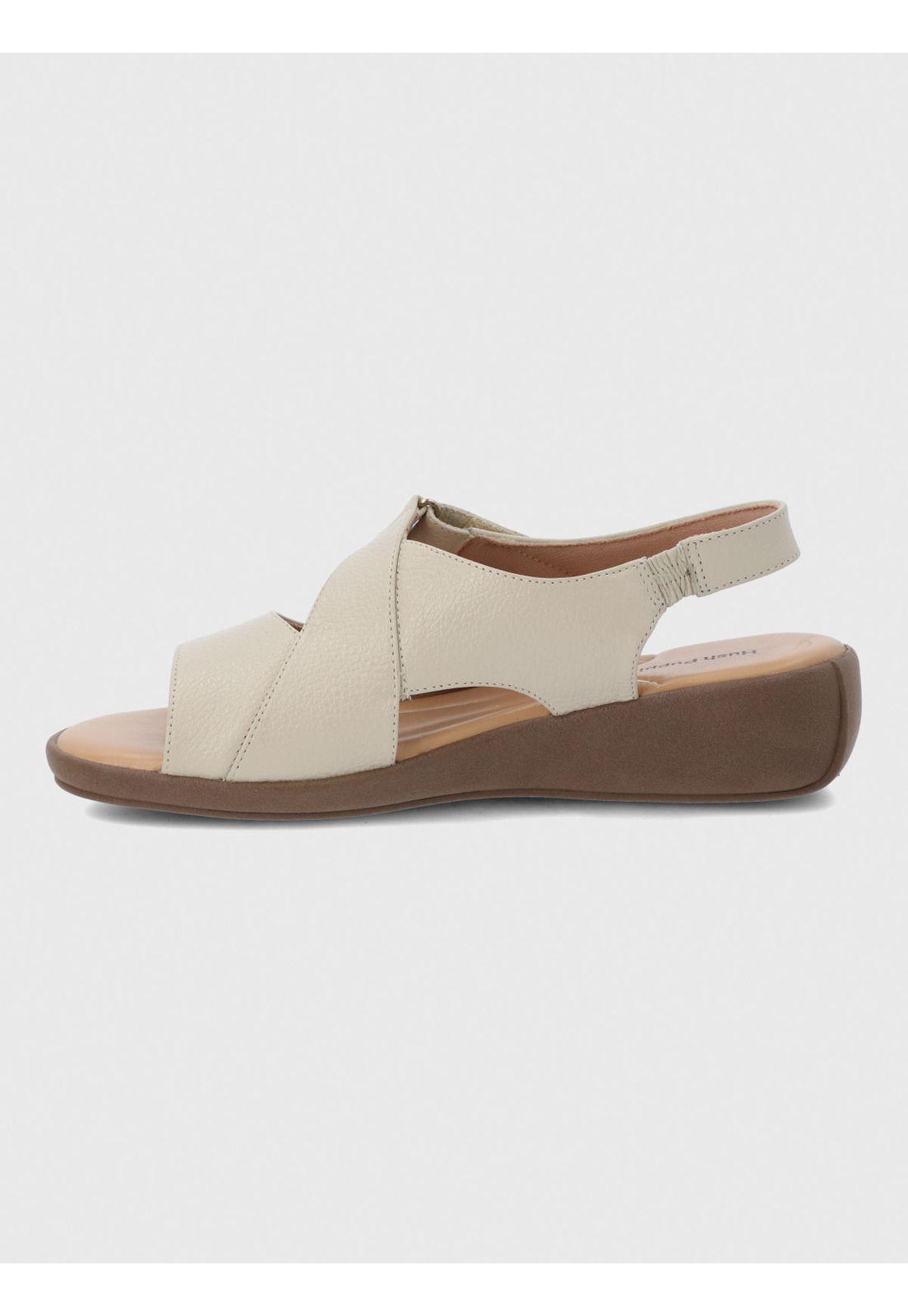 Sandalia Cuero Mujer Lifestyle 2 Beige-6