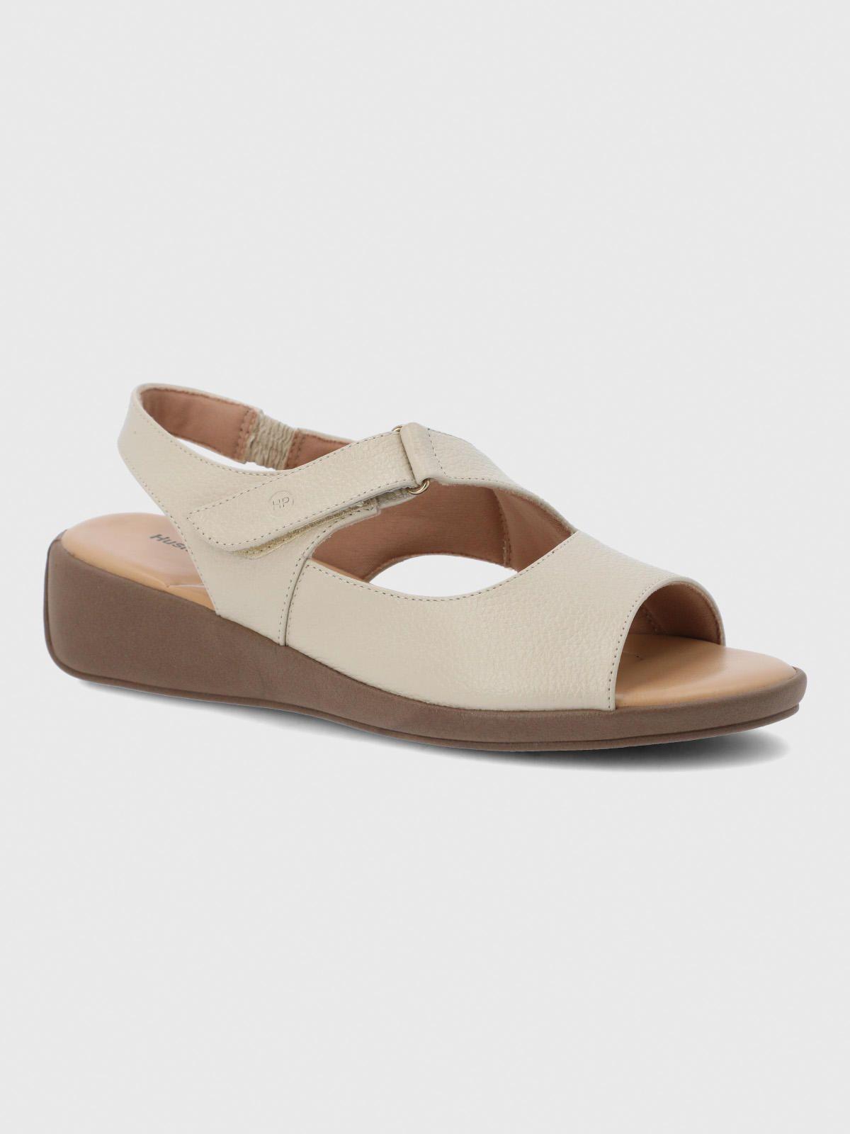 Sandalia Cuero Mujer Lifestyle 2 Beige-0