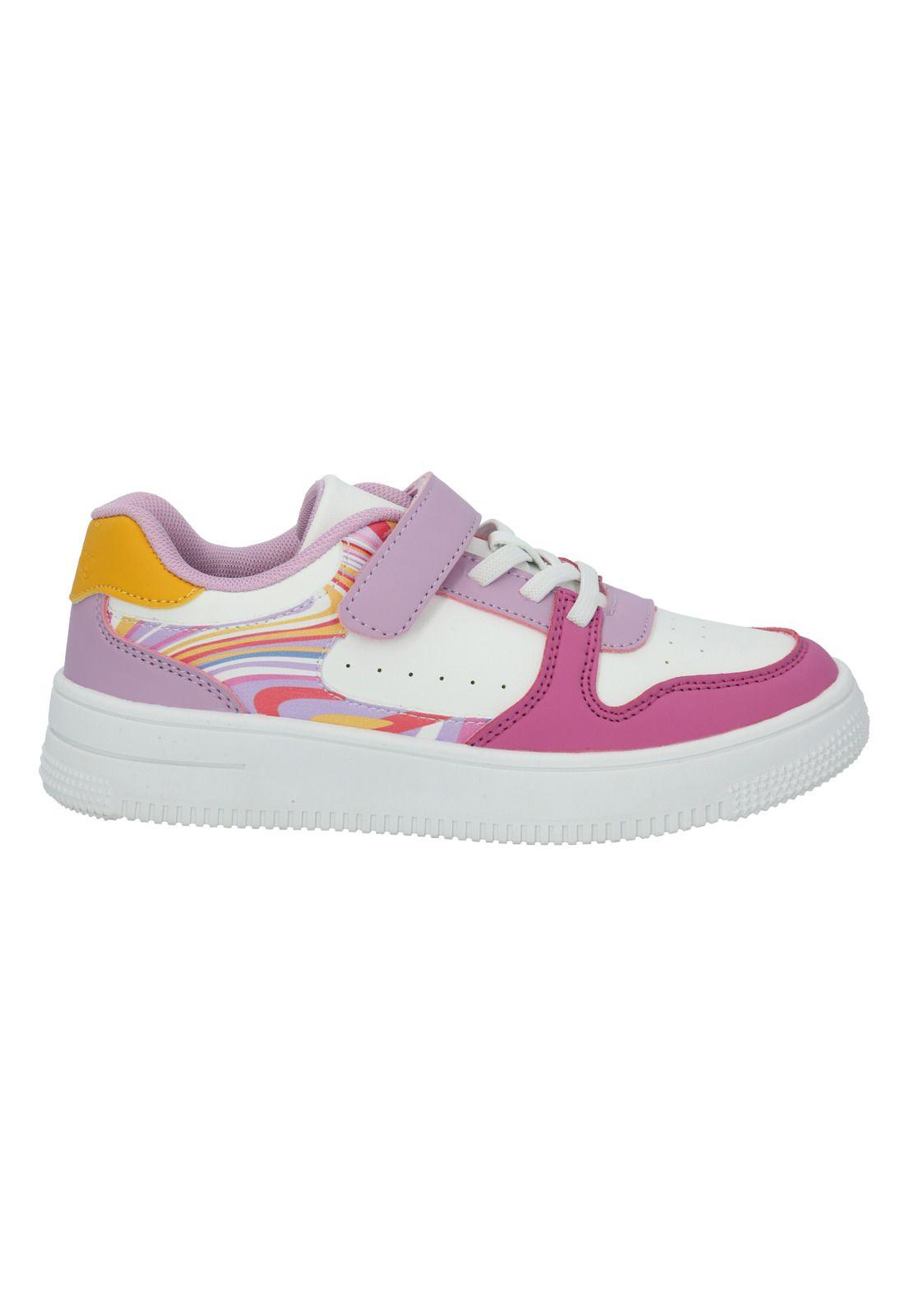 Zapatilla Blanca Niña Poppy -0
