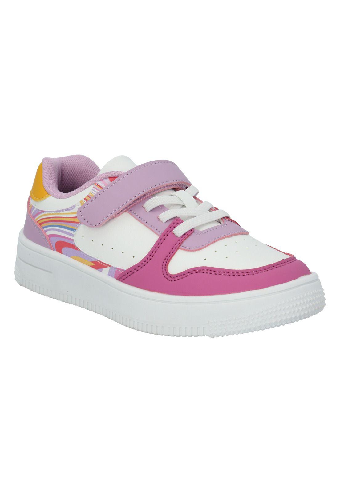 Zapatilla Blanca Niña Poppy -3