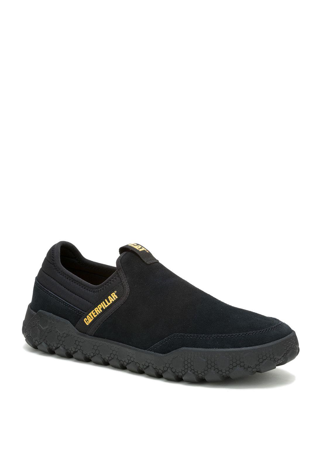 Zapatilla Slip On Gamuza Hombre Hex + Negro -0