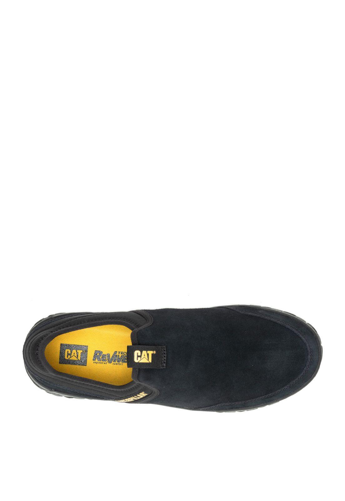 Zapatilla Slip On Gamuza Hombre Hex + Negro -6