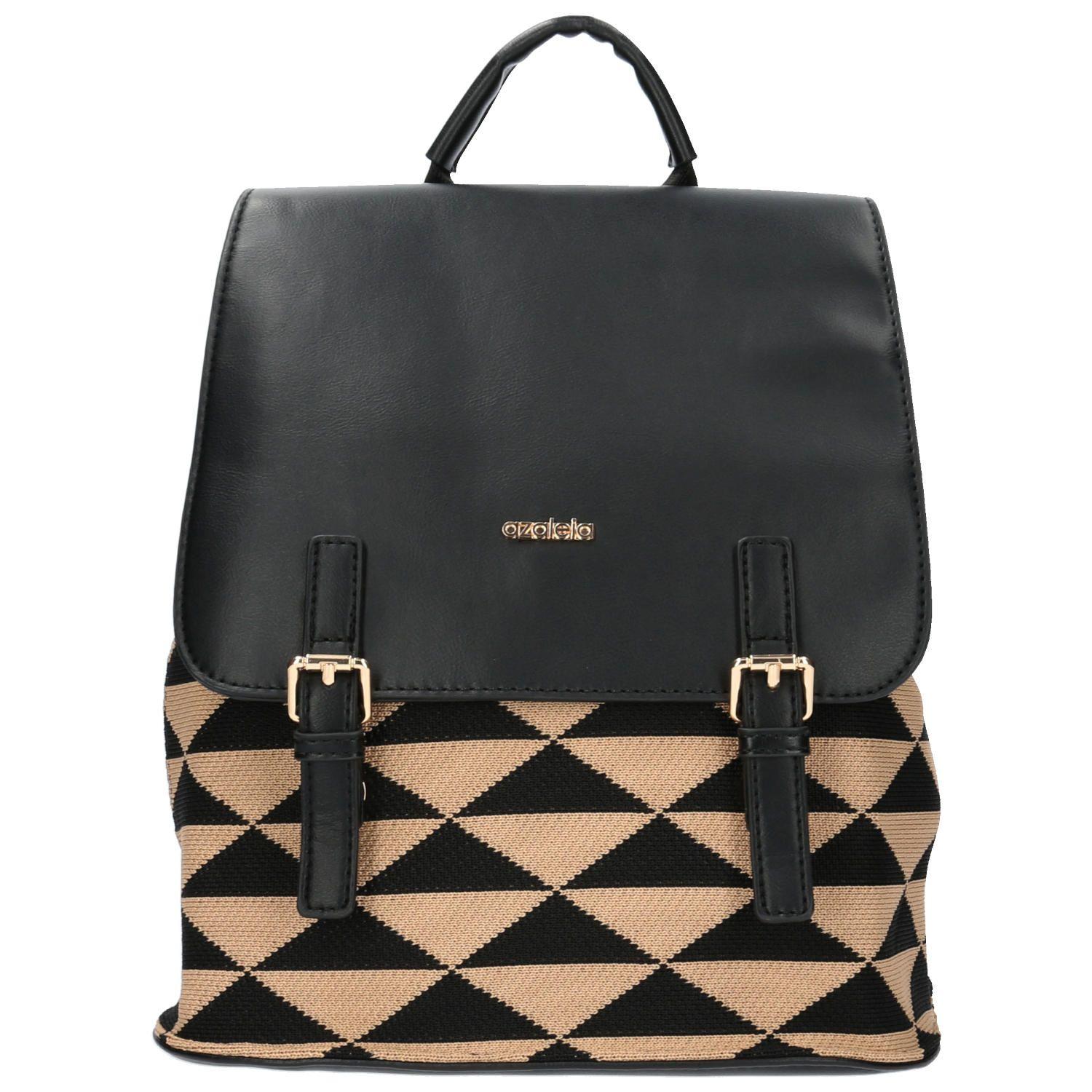 Mochila Casual Hatri Back Negro Mujer-0