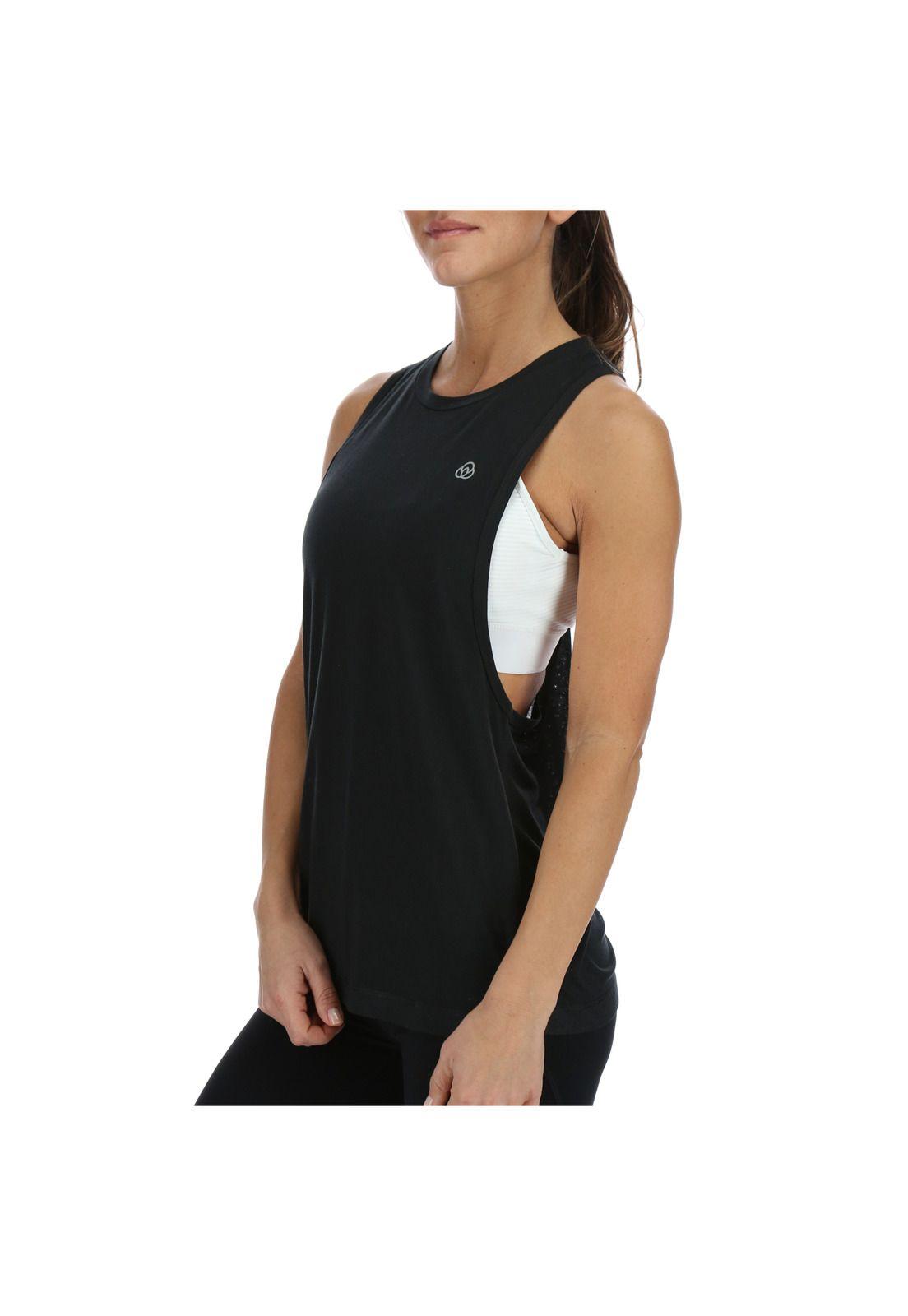 Polera S/M Tank Rishi Negro-1