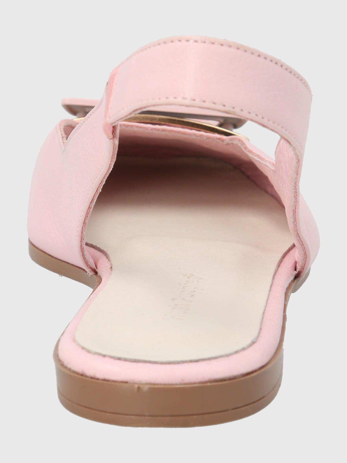 Zapato Cuero Rosado Mujer Gavia -5