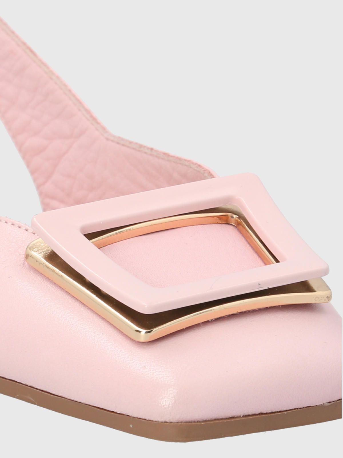 Zapato Cuero Rosado Mujer Gavia -6