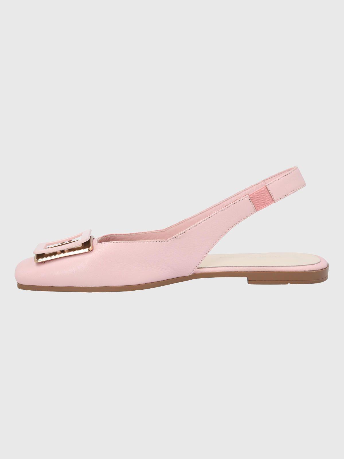 Zapato Cuero Rosado Mujer Gavia -4