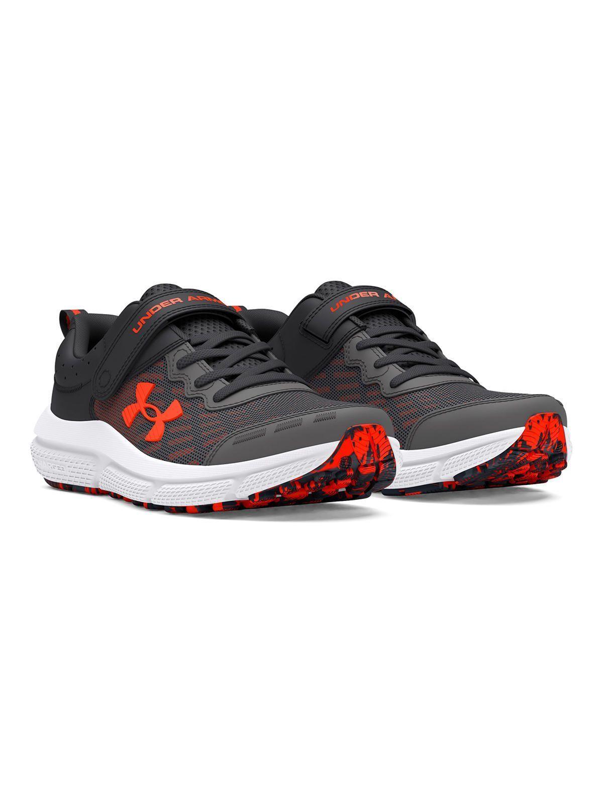 Zapatilla Correr Assert 10 Presc Niño Gris-5