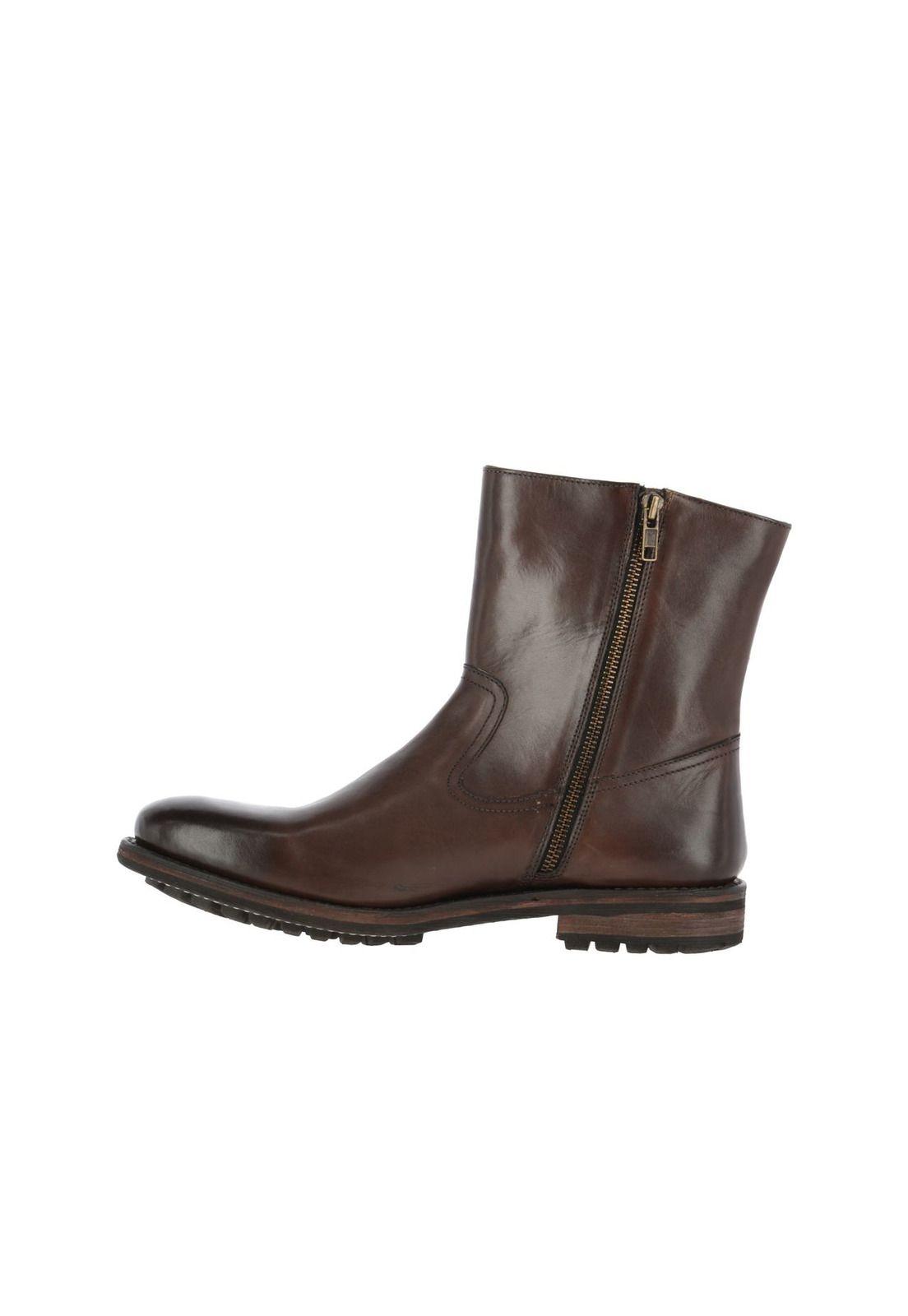 Bota Leather Lotus Café-2