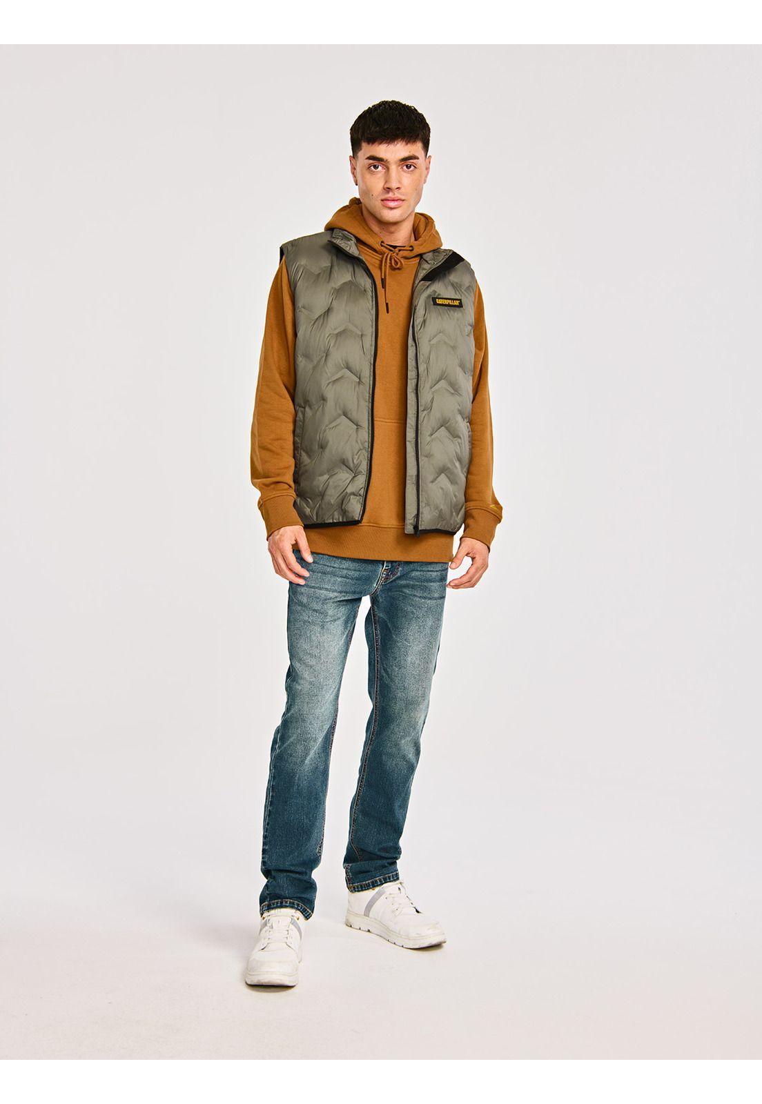Chaqueta Sin Manga Hombre Bonded MW Ins Vest Gris-5