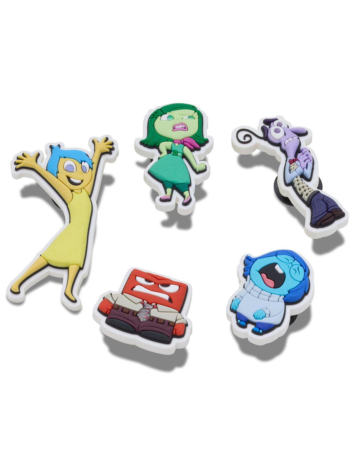 Jibbitz Intensamente Pixar Pack 5 Blanco-1